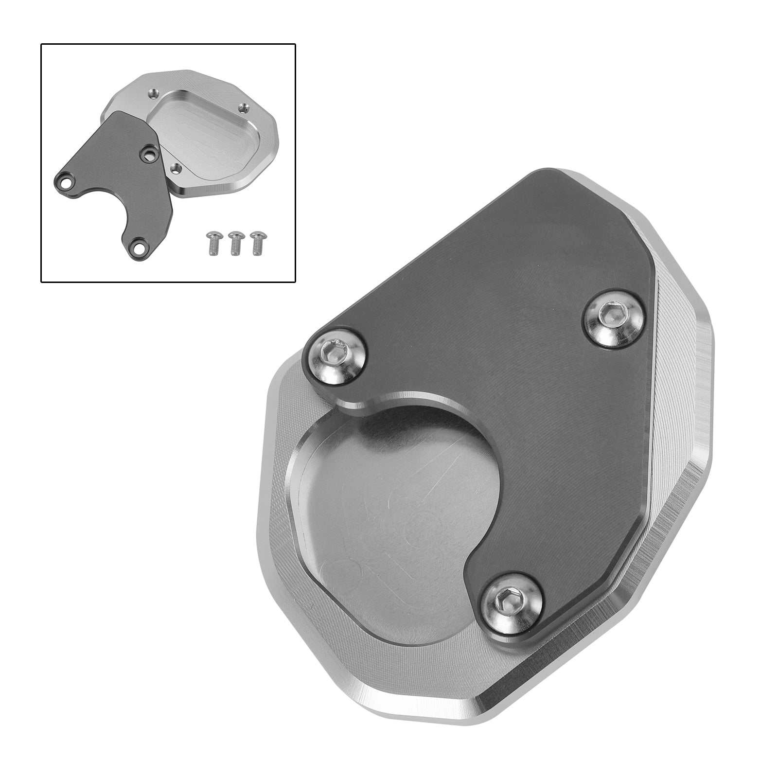 21-22 Trident 660 Kickstand Enlarge Plate Pad