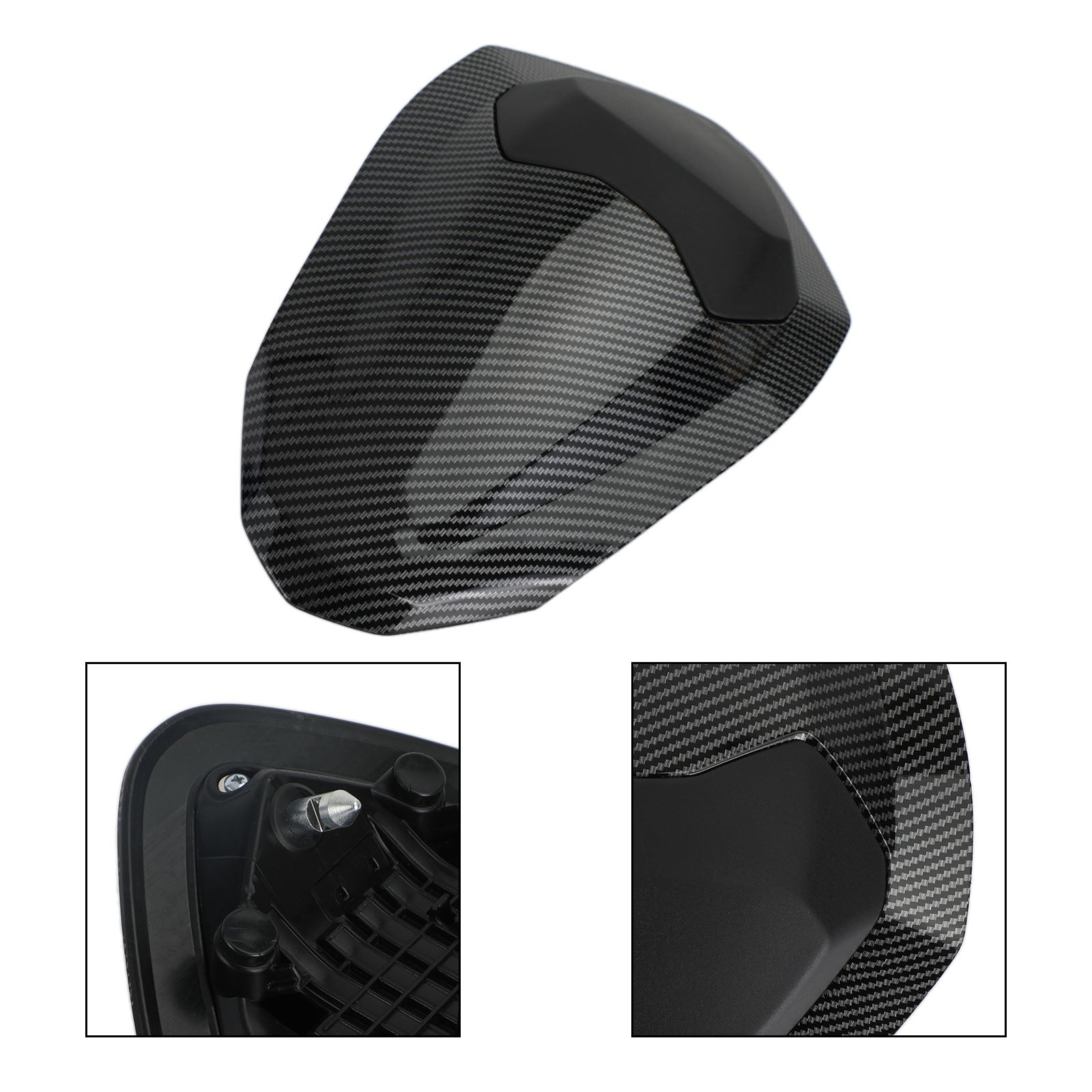 Bagerste sæde-sæde-koblingsdæksel til Street Triple Rs 765 2017-2019 Generisk