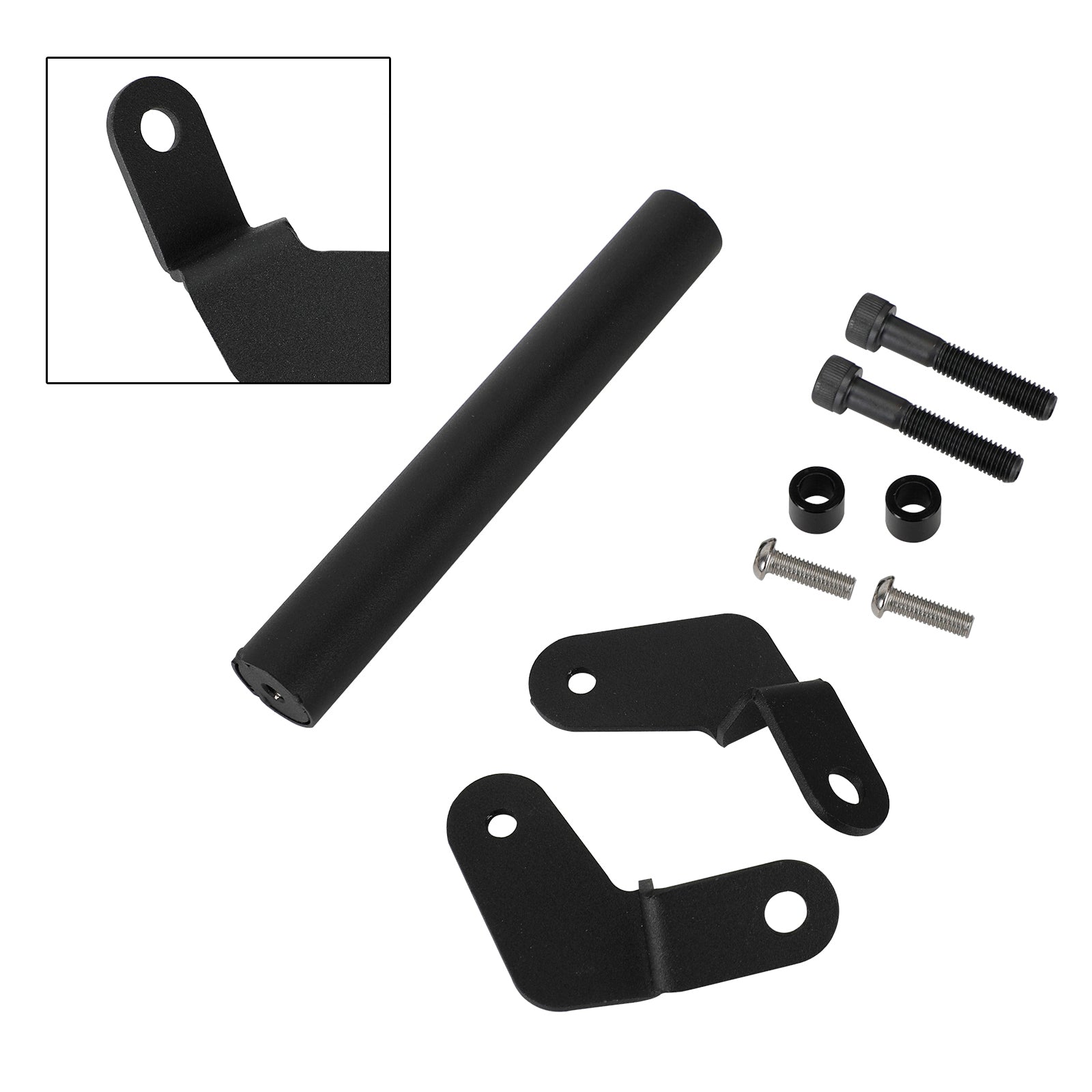 Navigationsfäste Telefon GPS-konsol Black Fits för Yamaha R25 R3 2015-2018