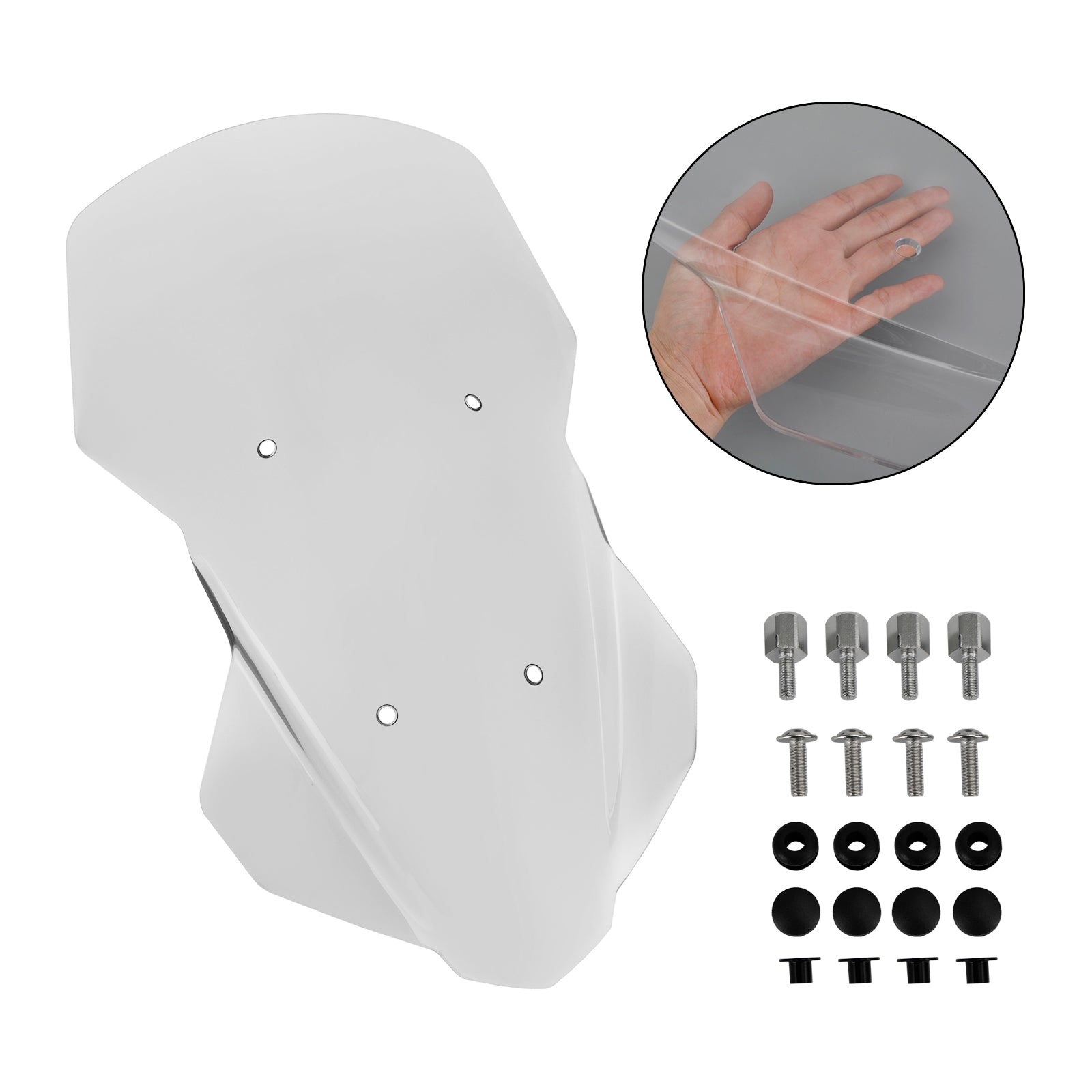 ABS Motorcycle Binelle Écran ajustement pour Yamaha Nmax 155 Nmax 155 2021-2022