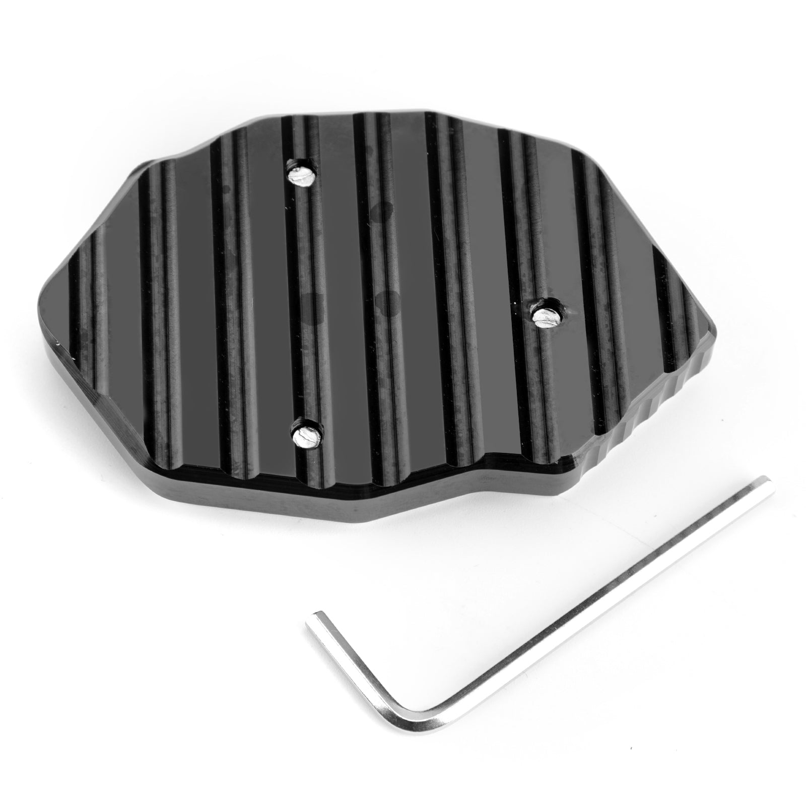 Kickstand Side Stand förlängningsförlängningsplatta för Kawasaki 17-18 Versys-X300