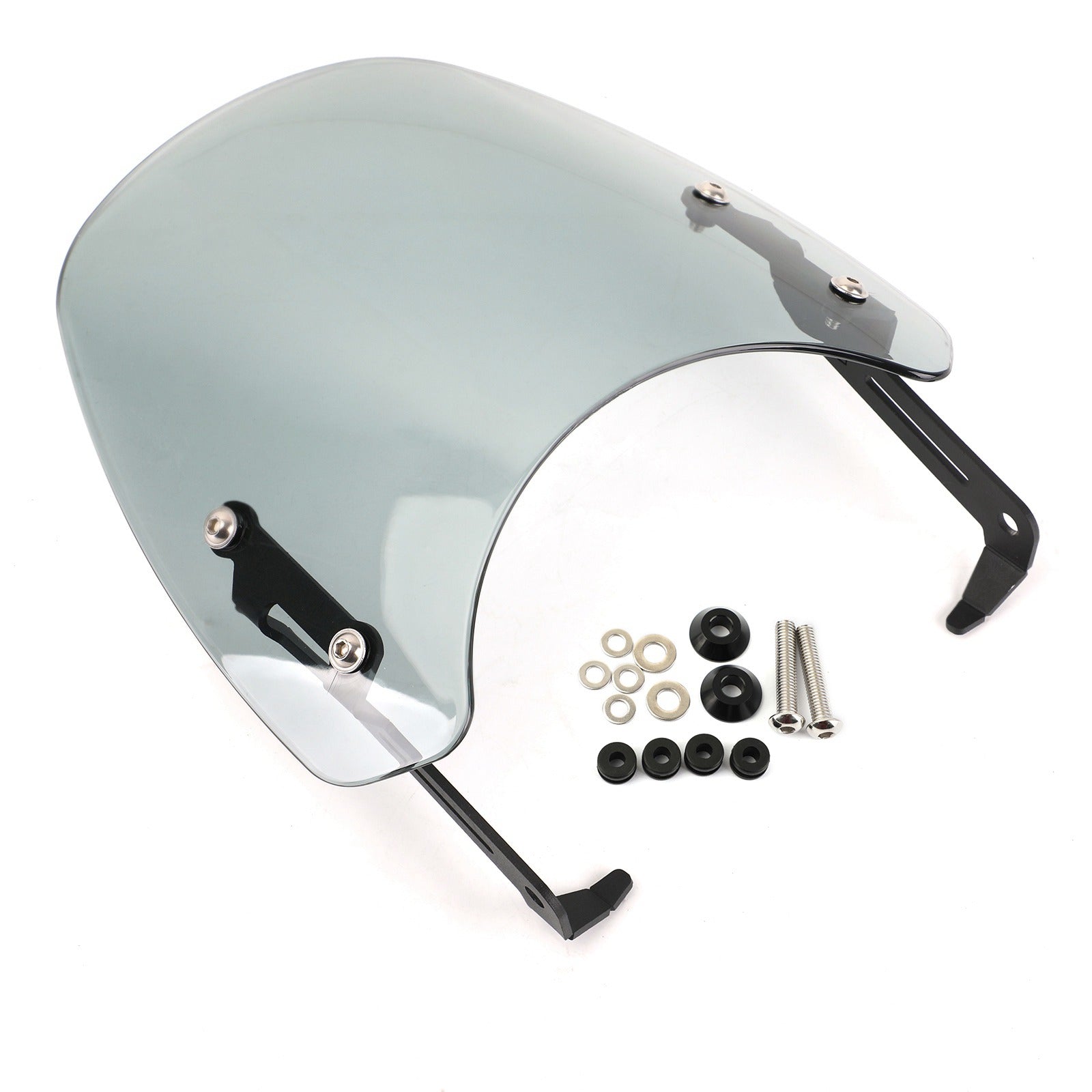 2019-2021 Triumph Scrambler 1200 motorfiets voorruitenscherm grijs generiek