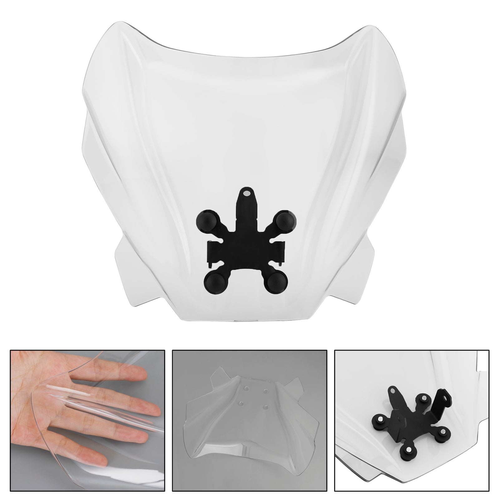 ABS-Motorrad-Windschutzscheiben-Windschutzscheibe für Honda CB650R 2019-2021 Generika