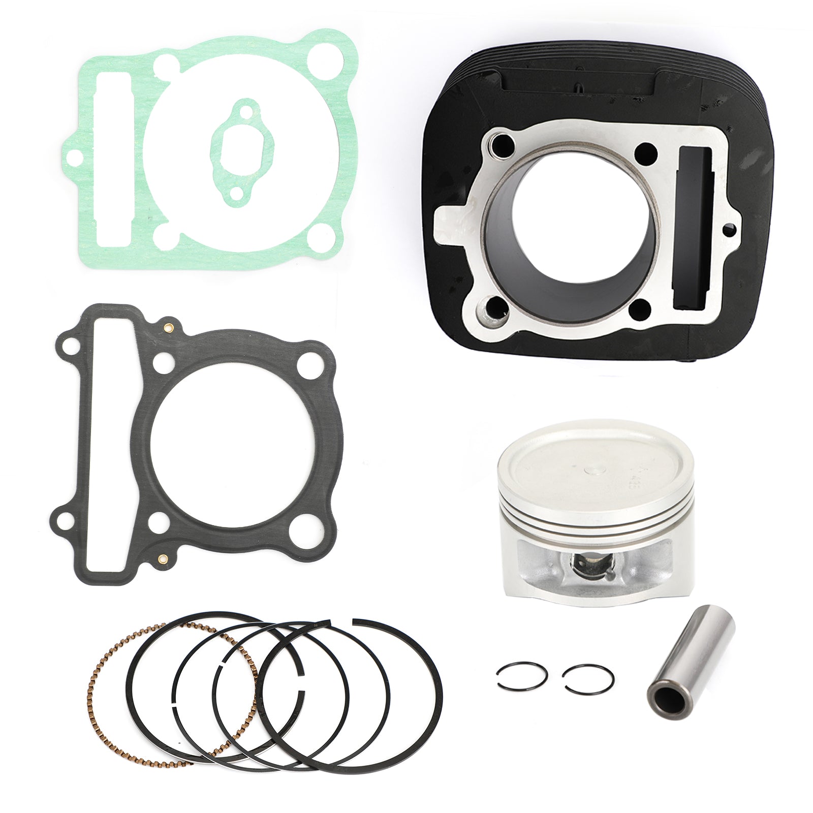 Yamaha Cylinder Piston Rings Gaskets Kit Fit For Yamaha Big Bear 400 2000-2012 Kodiak 400 1993-1999 Fedex Express Shipping