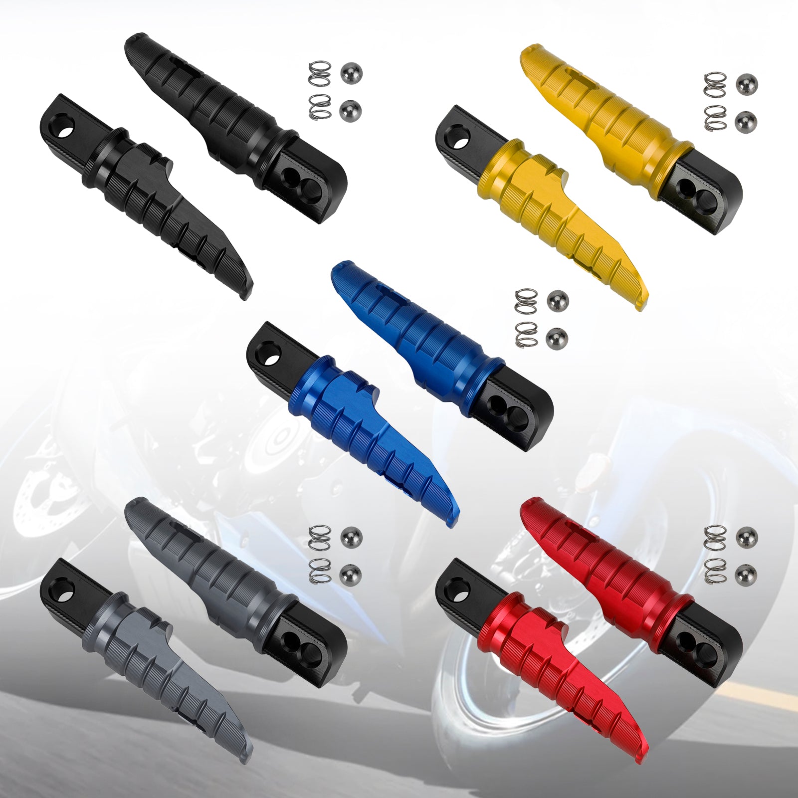 Repose-pieds arrière pour Suzuki GSX-S125/150 GSX-R125/150 GW250 2018-2022