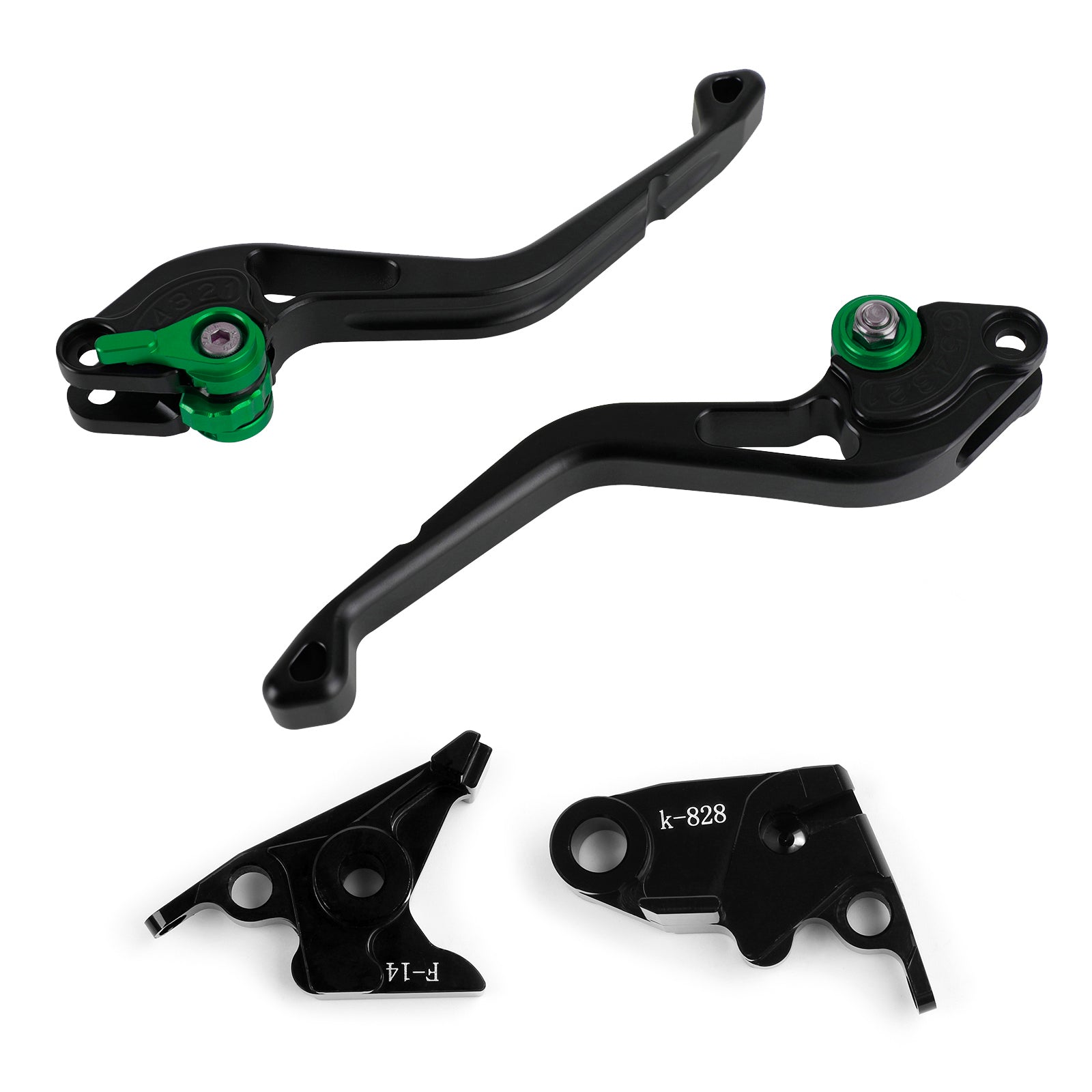 NEW Short Clutch Brake Lever fit for Kawasaki ZZR600 ZX6R ZX9R ZX10R Z1000