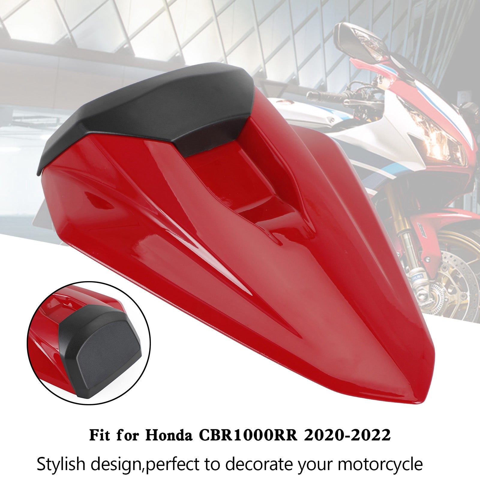 20-24 HONDA CBR1000RR-R BAG PILLION SÆD Cowl Fairing Cover