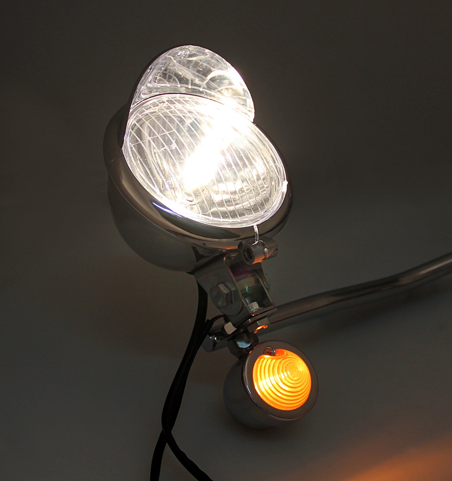 Driving Passing Turn Signal Spot Light Bar For Honda Yamaha Suzuki Kawasaki