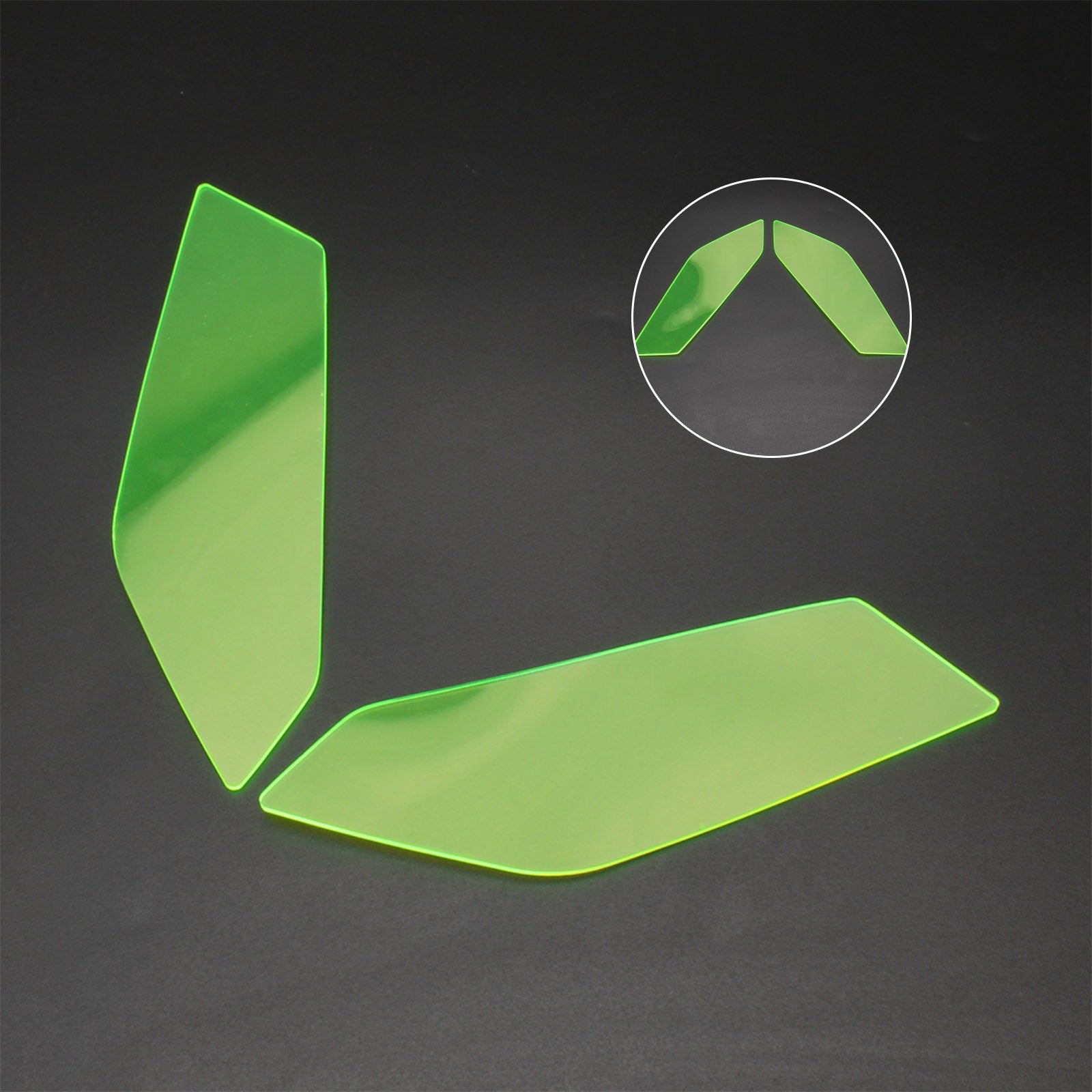 Protector de lente de faro delantero apto para Yamaha Mt-09 Mt 09 2017-2021 humo genérico