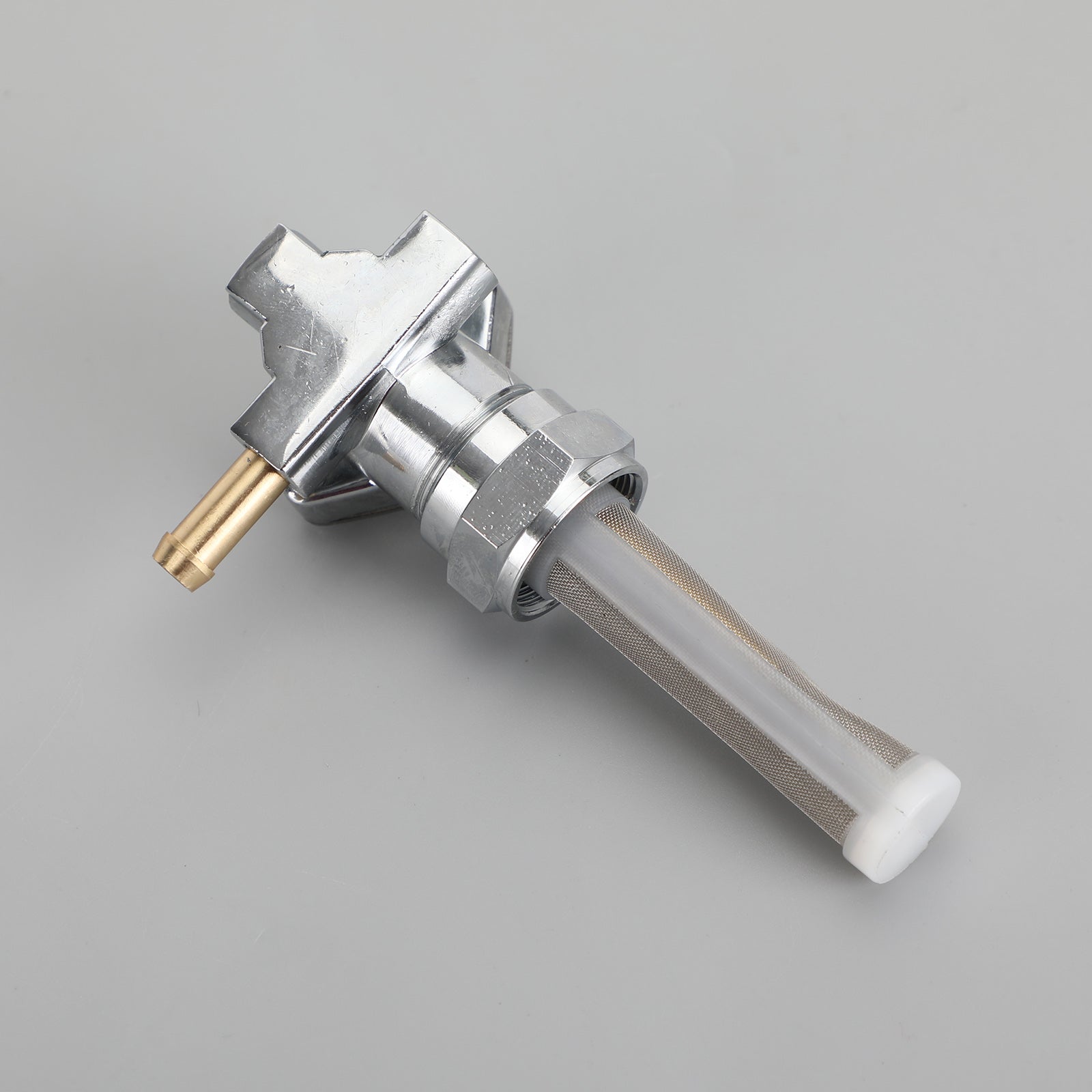 Palivový ventil Petcock Left Outlet vhodný pro Sportster Big Twin 1975-Up 13/16"