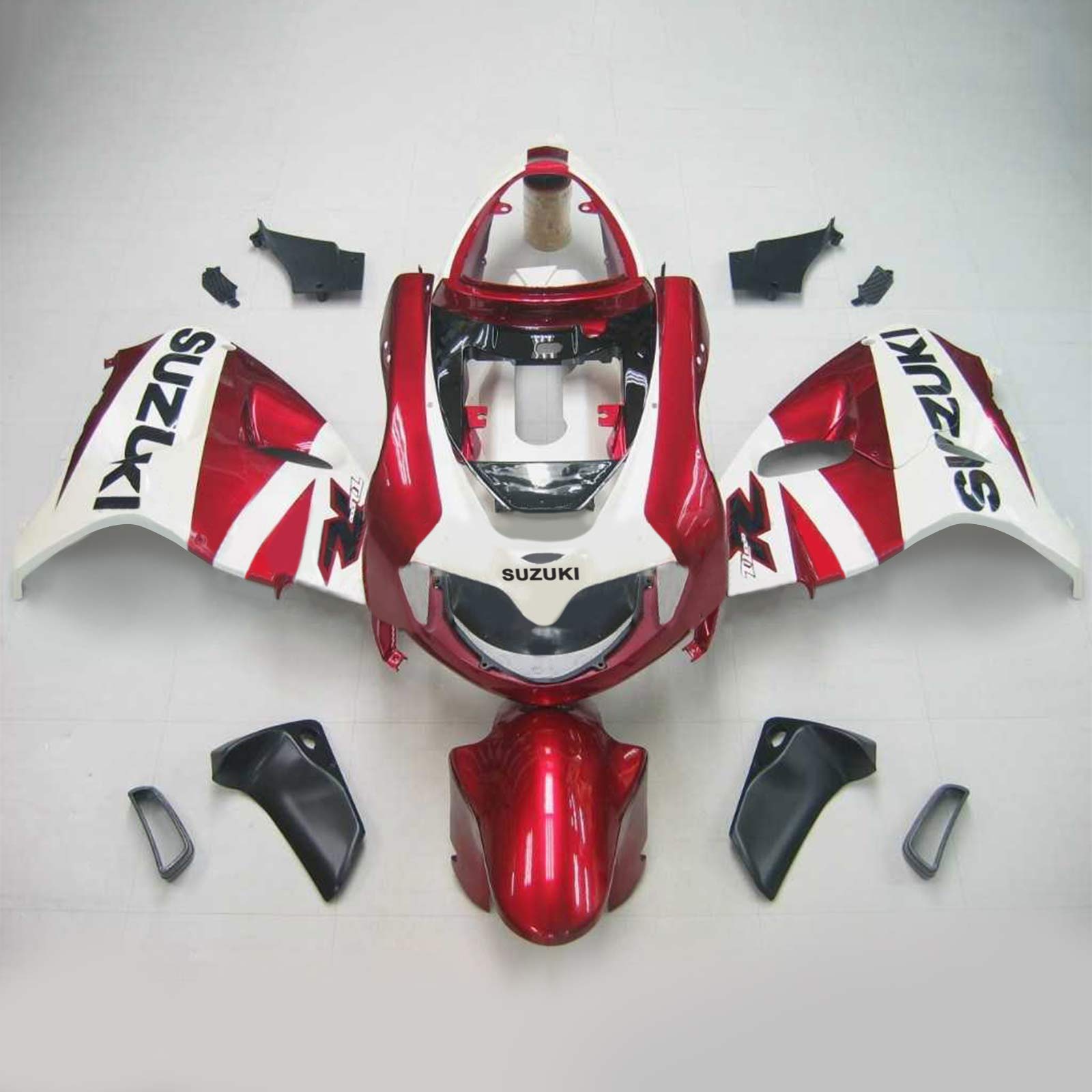 Amotopart 1998-2003 Suzuki TL1000R Fairing White&Red Kit