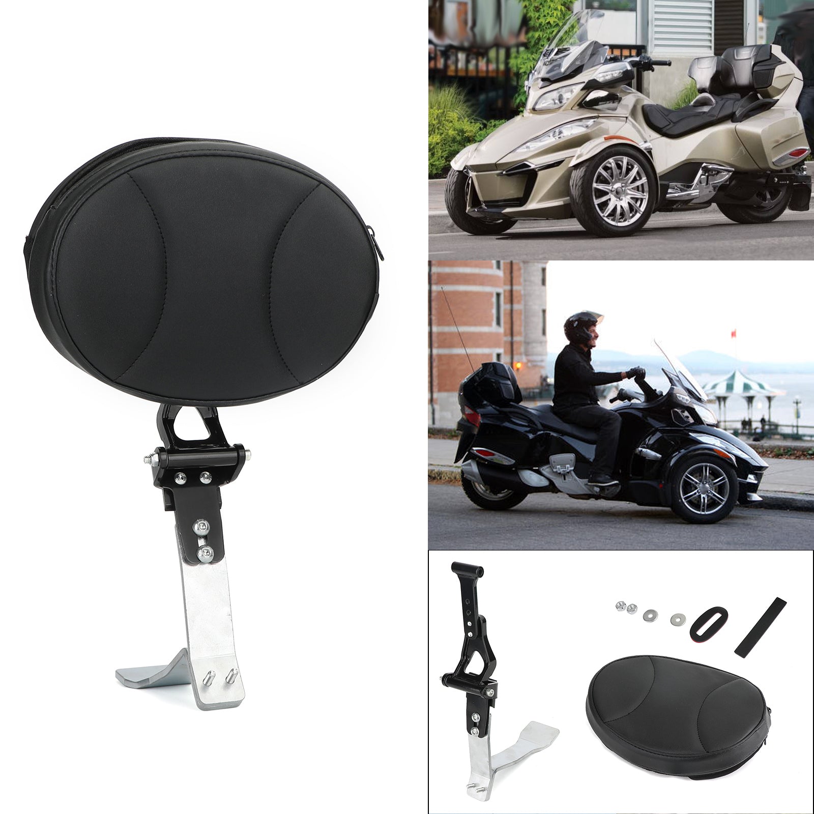 Driver Backlest Fit voor Can Am Spyder RT SE6 SM6 SE5 SM5 2008-2017