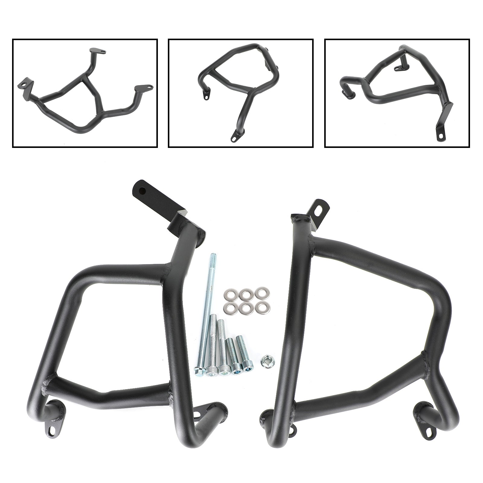 Paraurti protezione telaio barra di protezione motore per Honda Cb 400X 400F 21-22 Argento generico