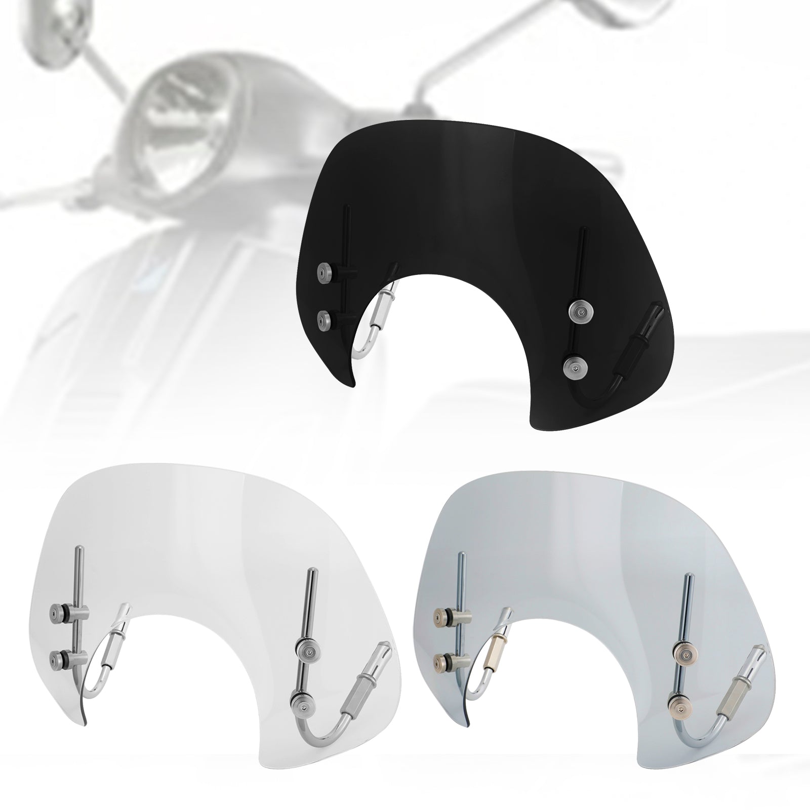 En pare-brise court ajustement pour Vespa GTS250 GTS300 2017-2022