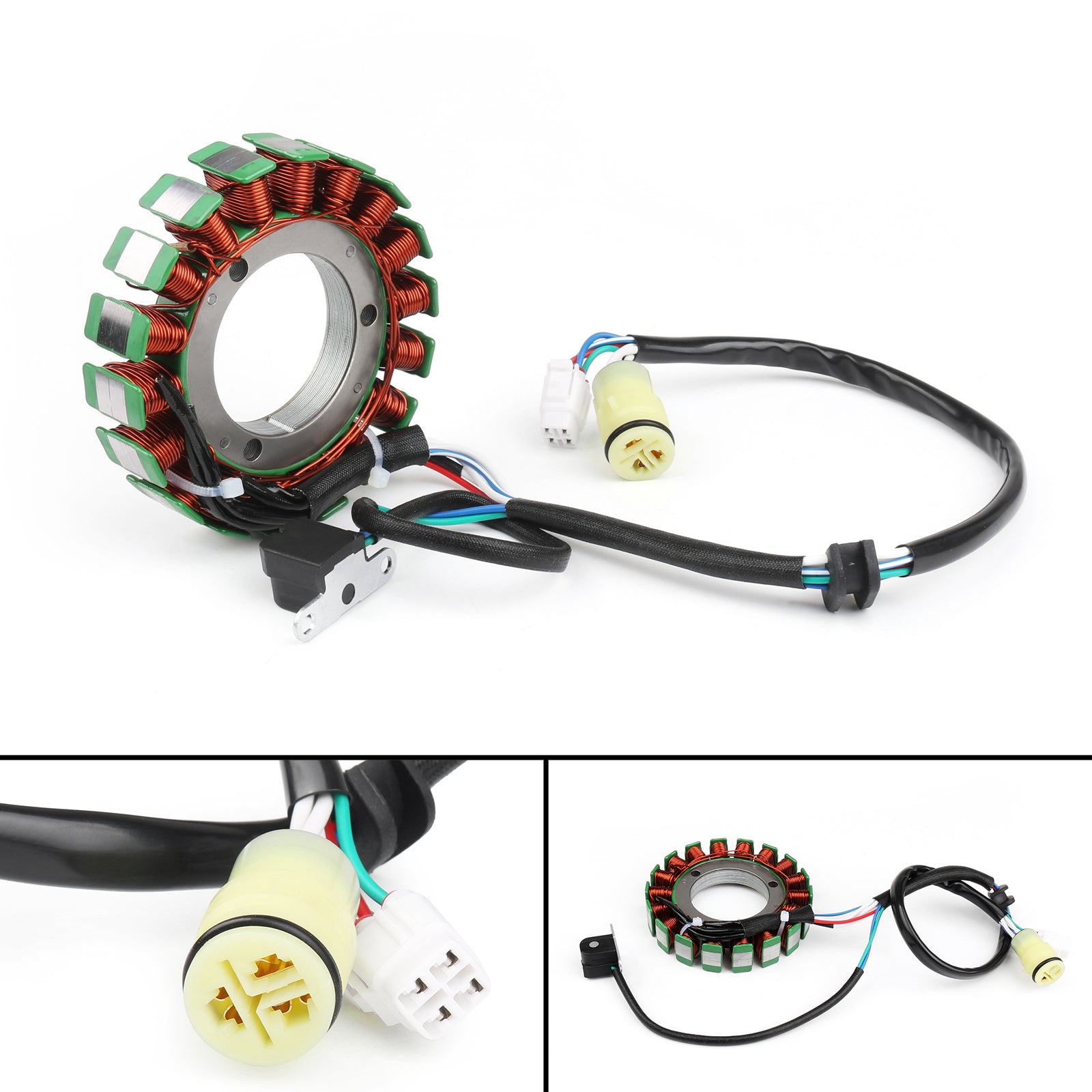 ステーターコイルヤマハ YFM350FX 4x4 YFM40 ビッグベア YFM350R YFM350X フェデックス経由