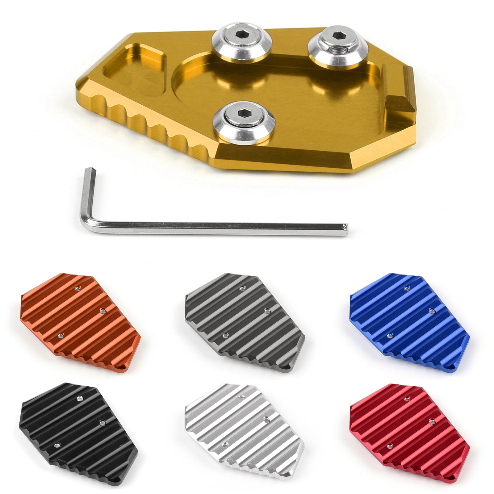 Seitenständer Kickstandplattenpad für Honda CB1000R 2008-2014