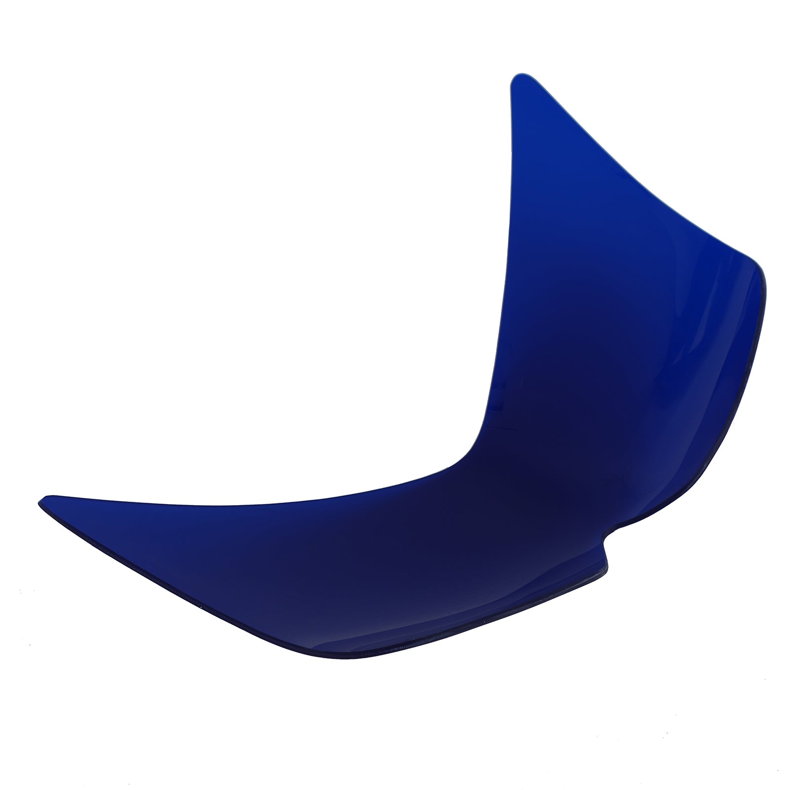 Tampa de proteção contra lentes do farol frontal ajustada para Kawasaki Ninja Z1000 03-06 Blue Generic