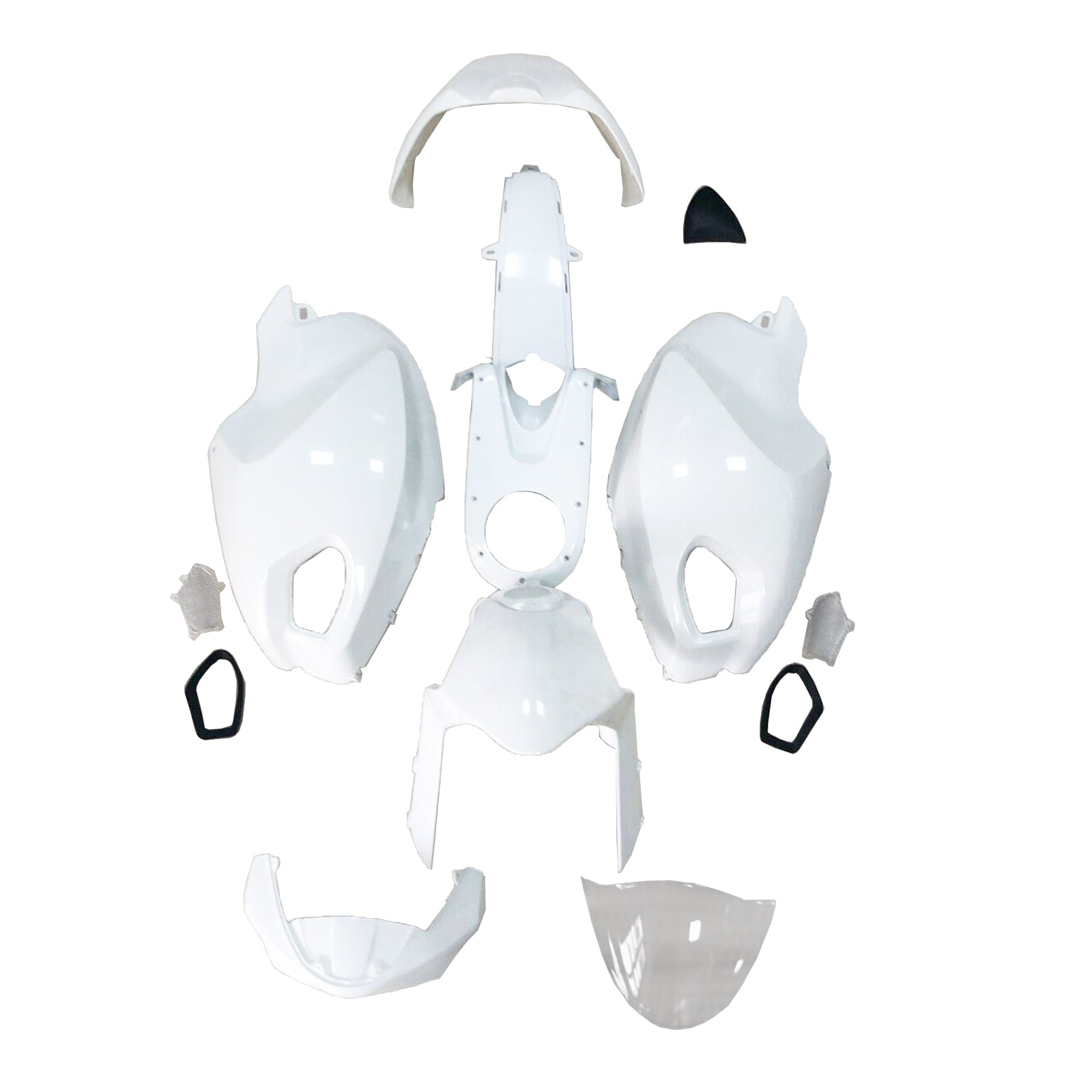 Bodywork Fairing Injection Unpainted For Ducati Monster 696 796 1100 S EVO all years