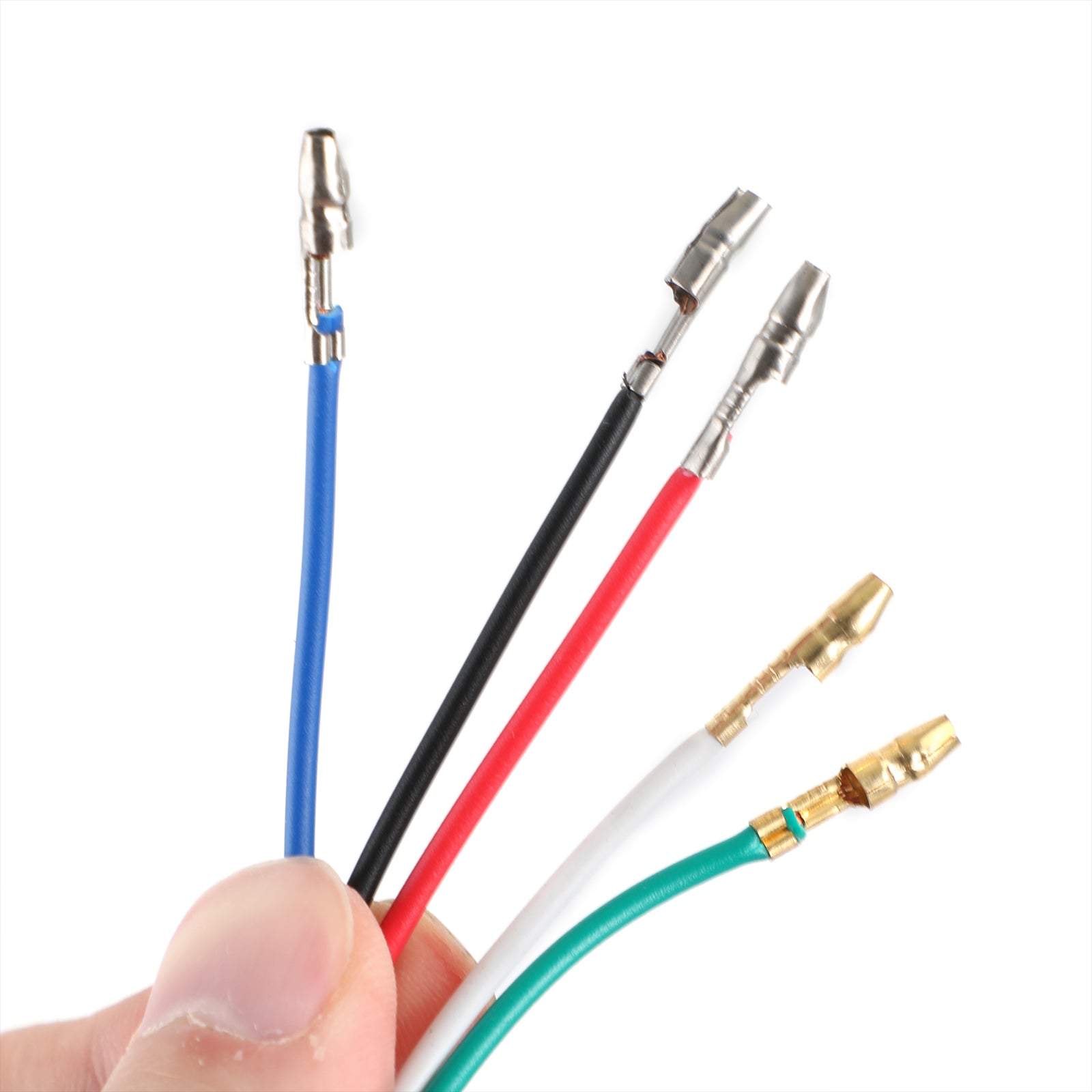 Black Twin Headlight Motocykl Double Dual Lamp Street Fighter Univerzální Motocykl Twin Headlight Double DRL Light pro Harley Chopper Bobber Cafe Racer 4.33" Twin Dual LED světlomet Univerzální Chopper Bobber Cafe Racer Motocykl Generic