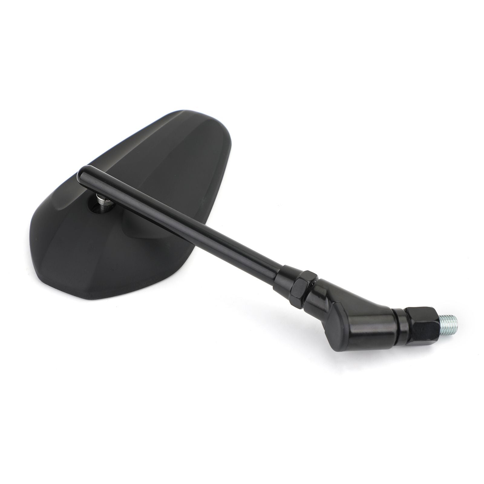 Nieuw zwart links en rechter motorfiets cruiser chopper achteruitkijk zijkantspiegels m10 10 mm generiek