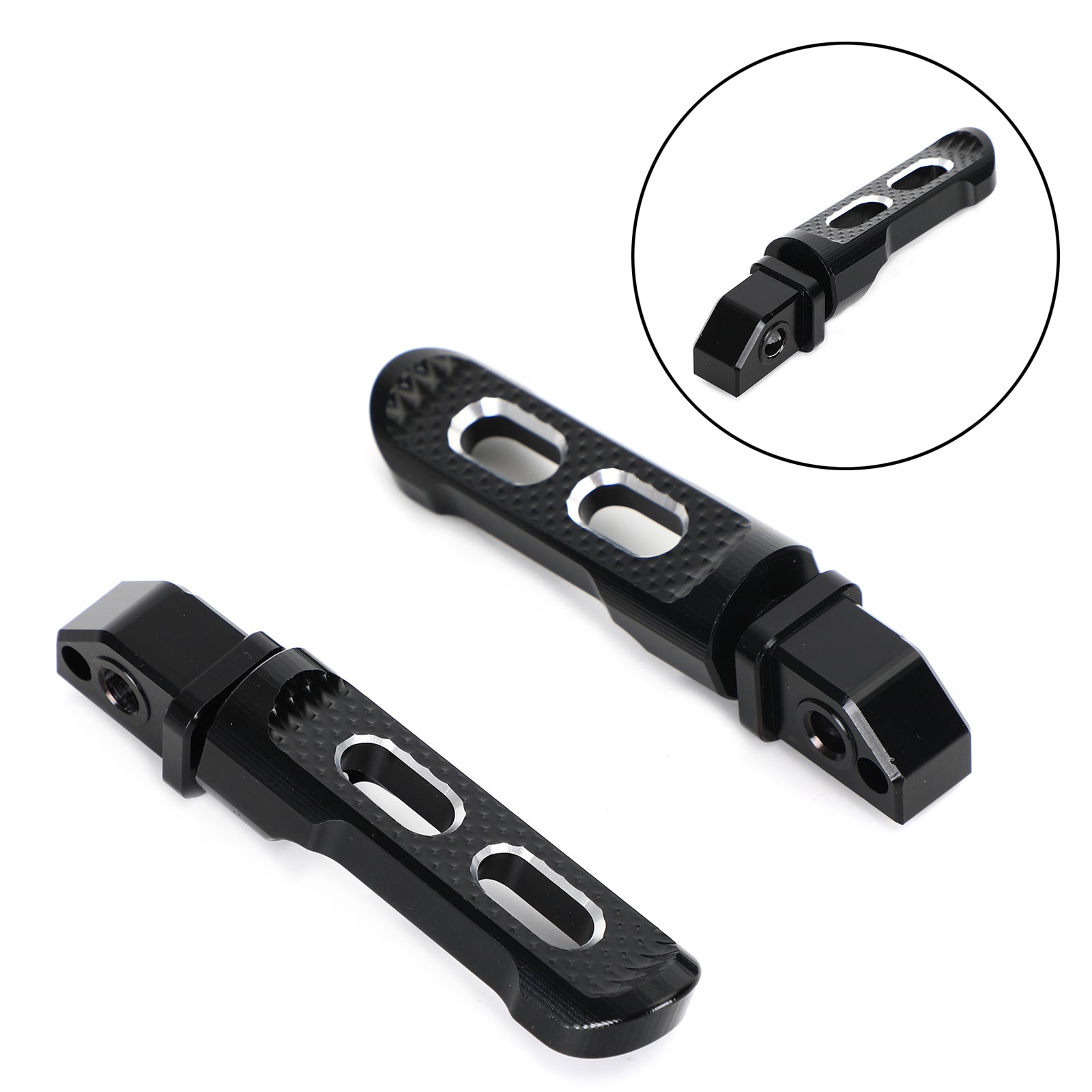 Bagerste fodstøtter fodpinde Fit til Honda CMX300 CMX500 Rebel CMX 300 500 Generisk