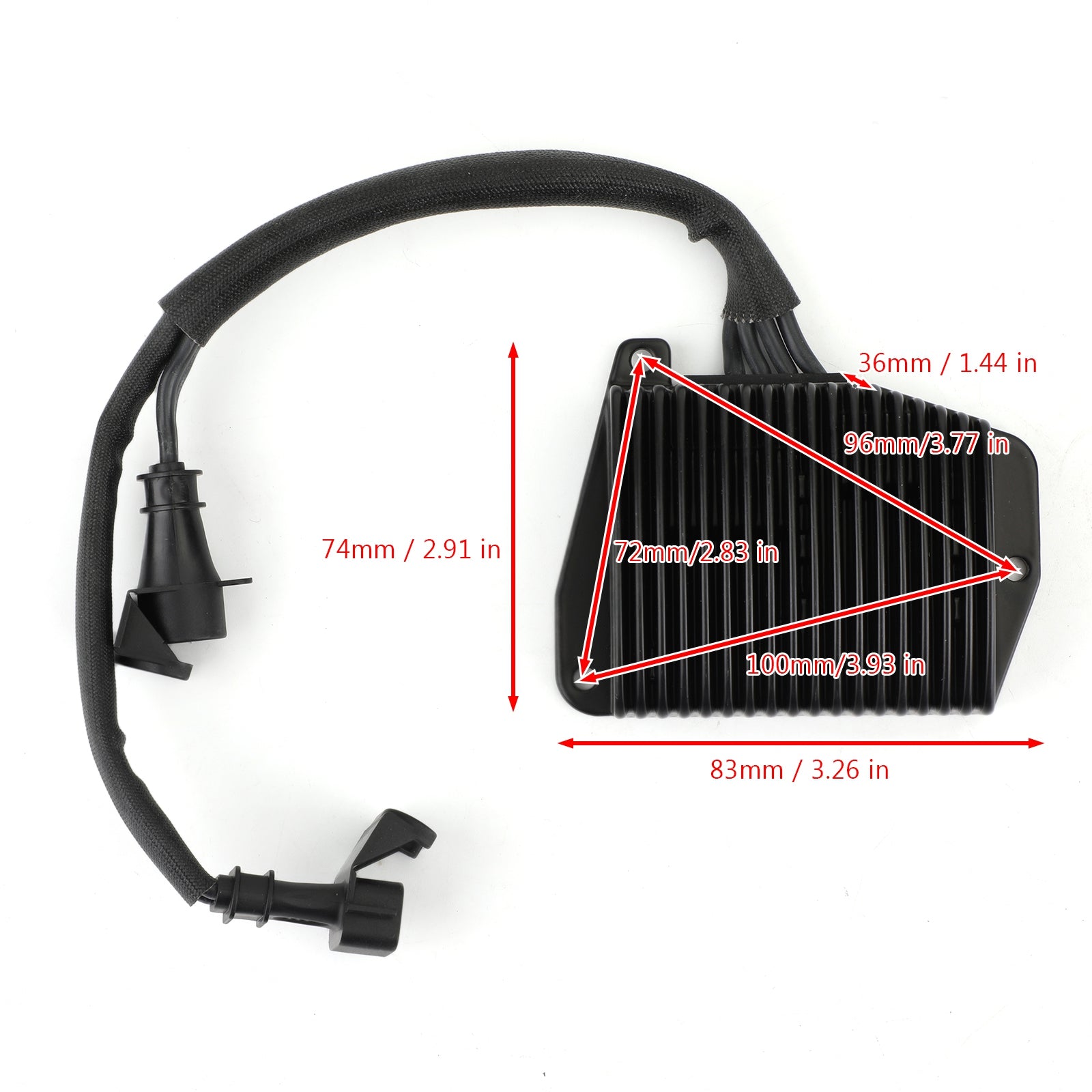 Regulator napięcia prostownik Y0302.5a8 Dopasowanie dla Buell XB9SX Lightning 2009 Ulysses Touring XB12XT XB12X 2008 Generic