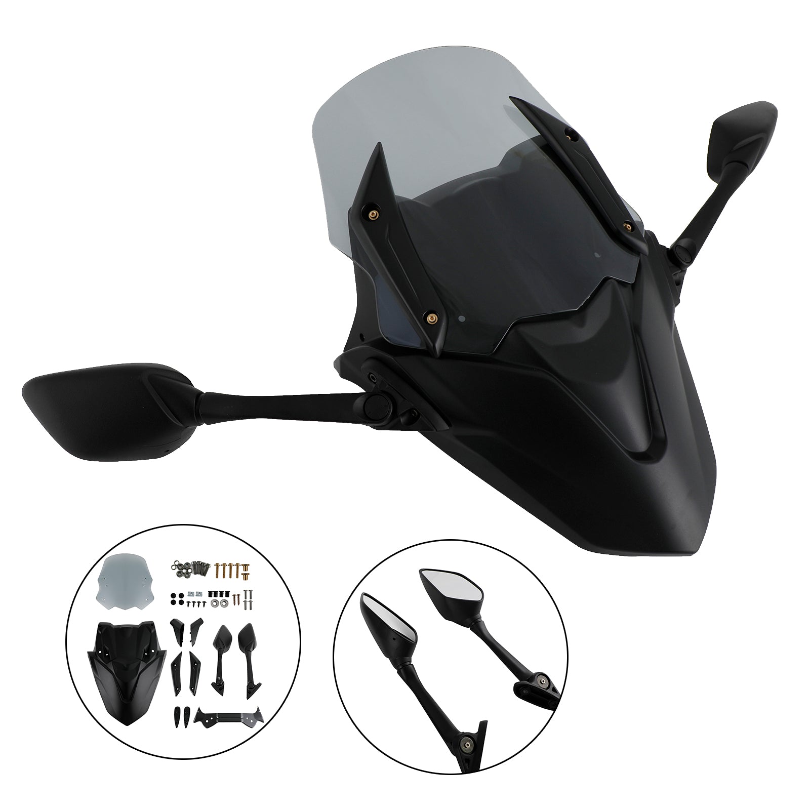 Čelní sklo pro čelní sklo ABS ABS FIT FOR FOR YAMAHA NMAX155 N-MAX 155 2021-2023