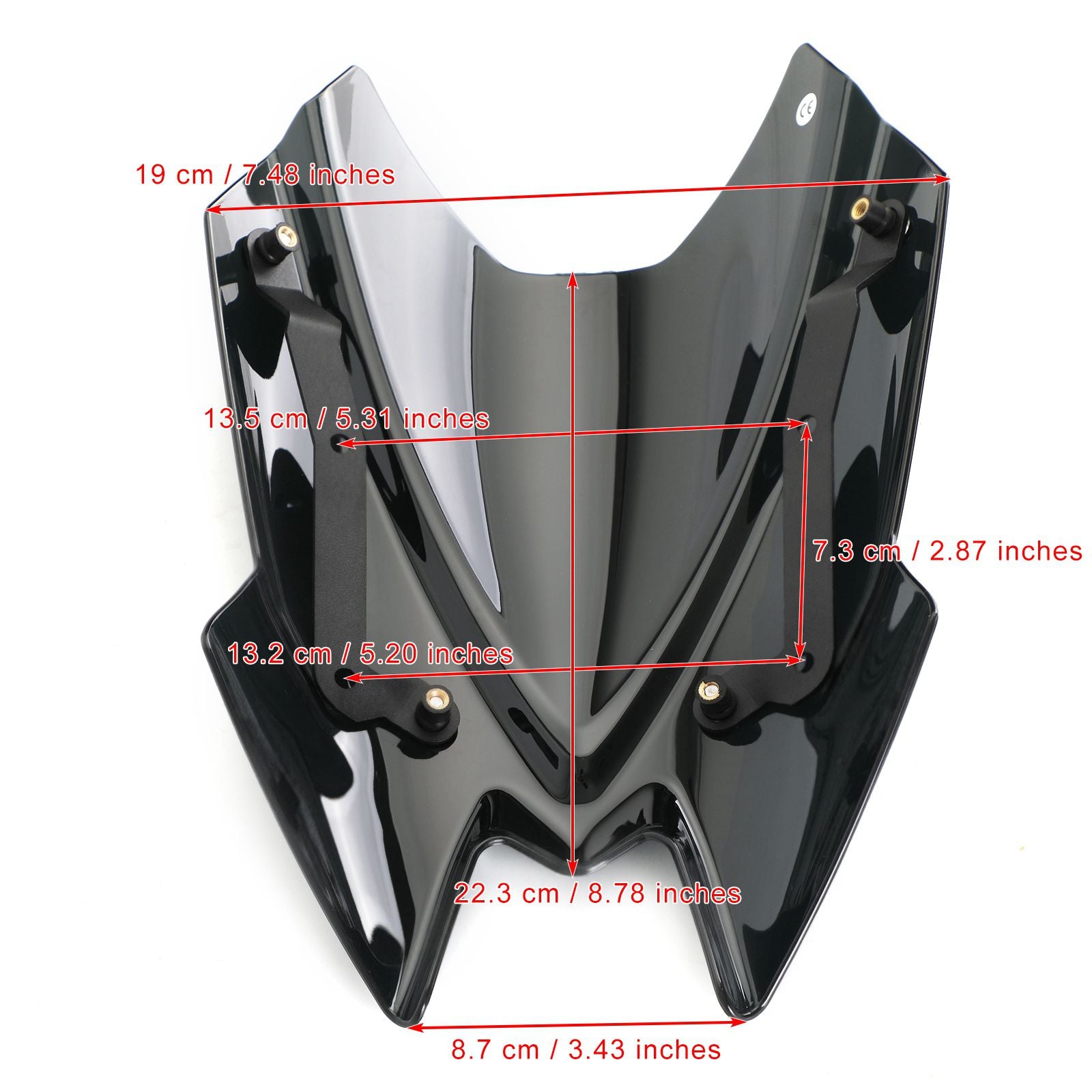 Protector de Parabrisas Parabrisas para KAWASAKI Z900 2020 Genérico