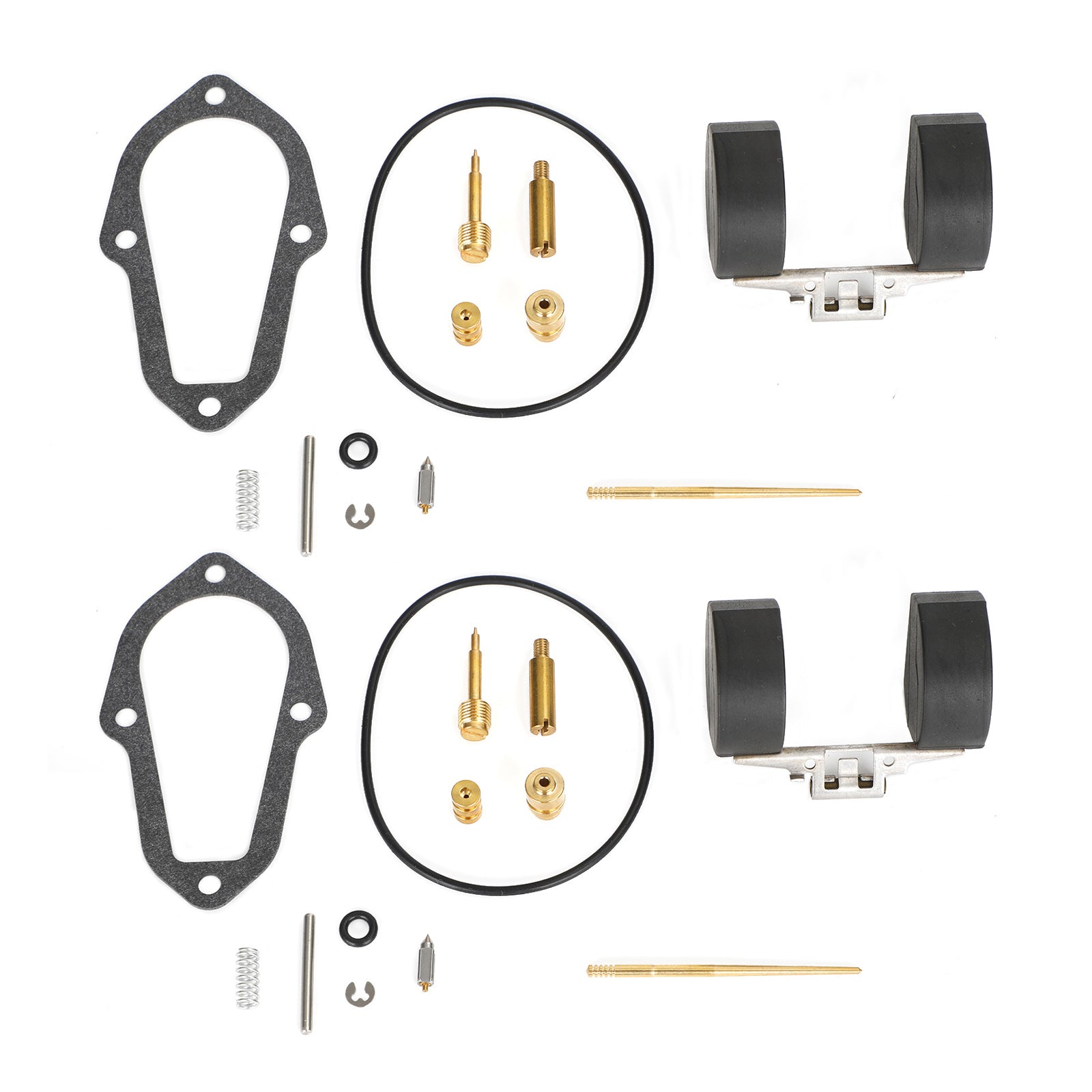 2X Kit de reparación de carburador apto para Honda XL250 Motosport 250 1972-1975 Genérico