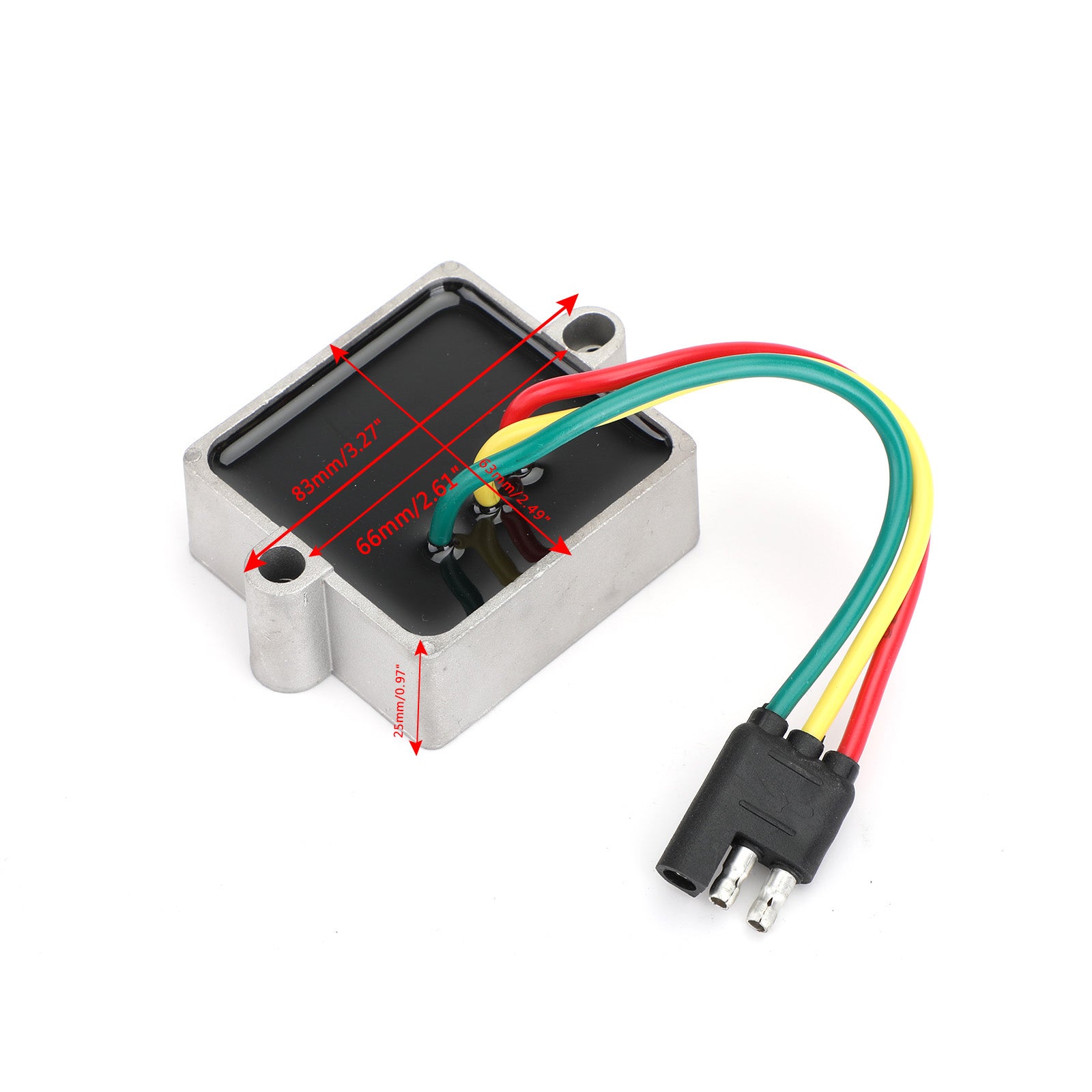 Polaris 340 500 550 snöskoterspänningsreglerregulator 4010794 4010355