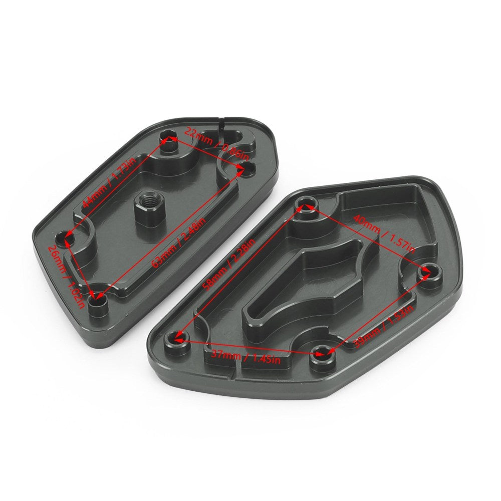 Voorrem- en koppelingsreservoirkap voor BMW K1600 B/GT/GTL 16-21 R NINE T 13-17