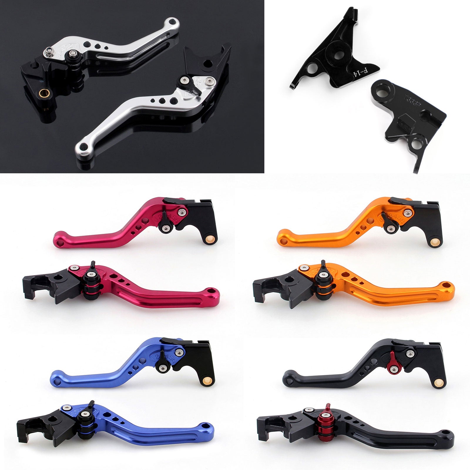 Kort koblingsbremsehåndtag Fit til Trident 2022 Bonneville T120 Bobber 2019 Generisk