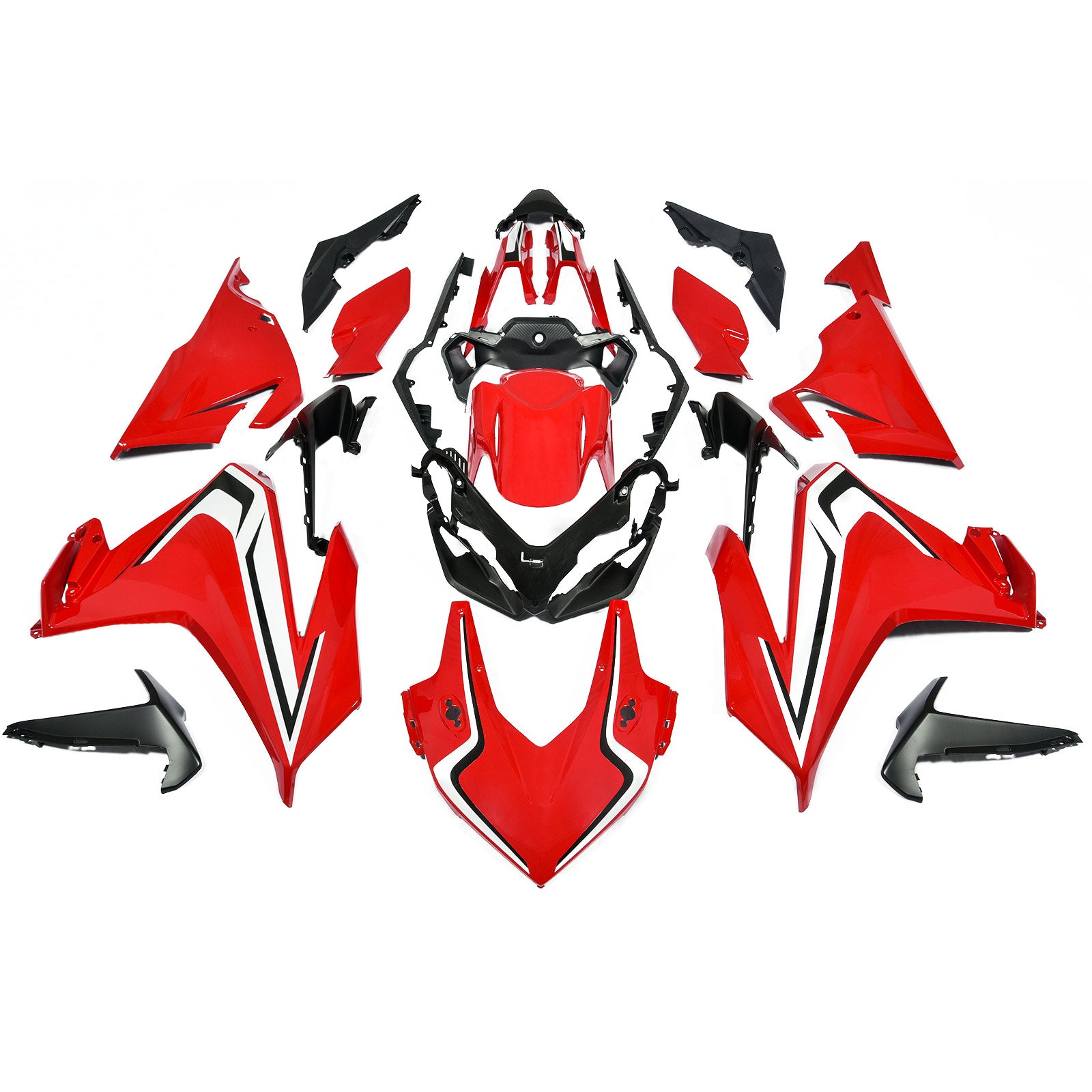 Amotopart (2019-2023) Honda CBR500R Molding Fairing Kit Collection