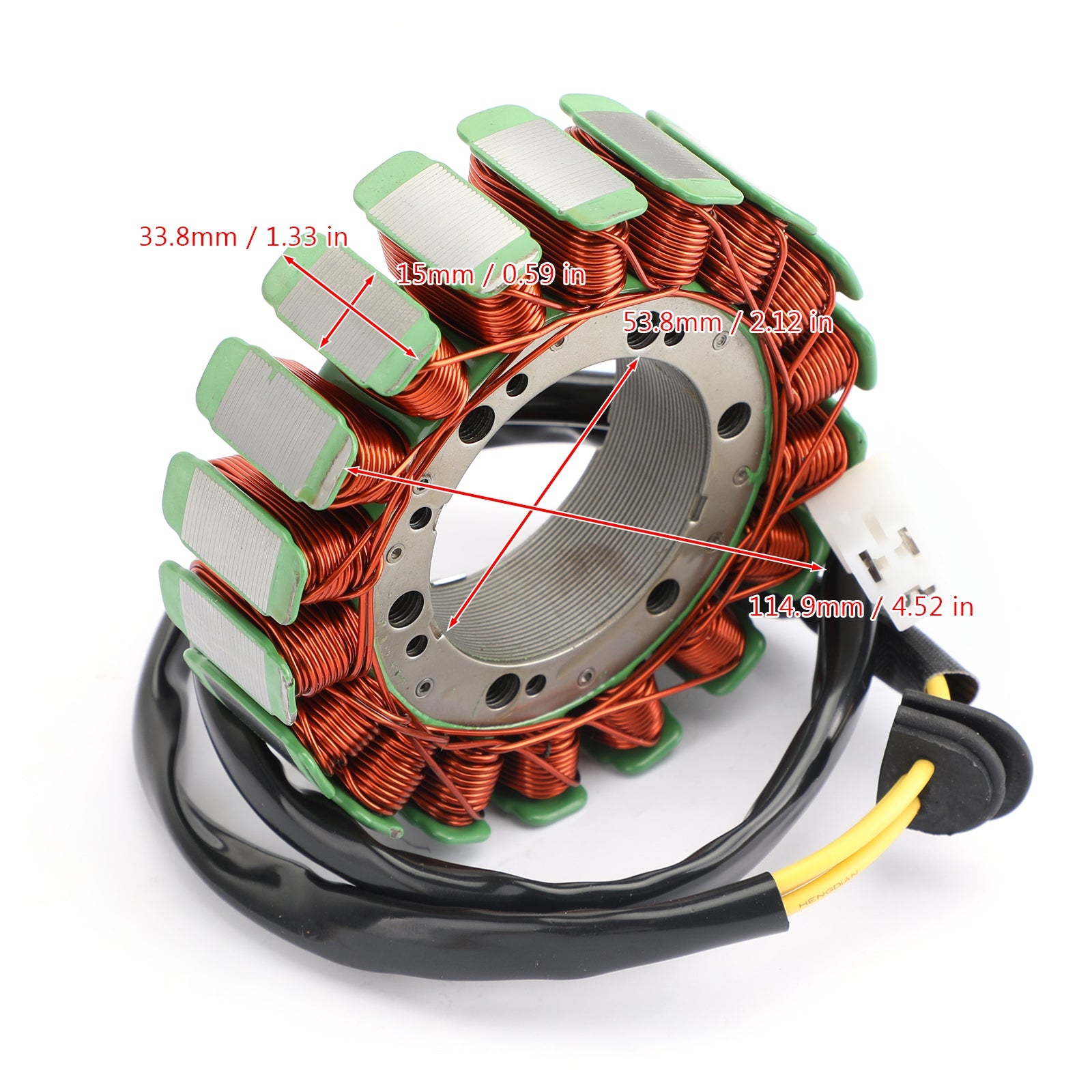 Stator Generator Magneto pro Aprilia Pegaso 650, tj. 280W 1995-2004 AP0296410 Via FedEx