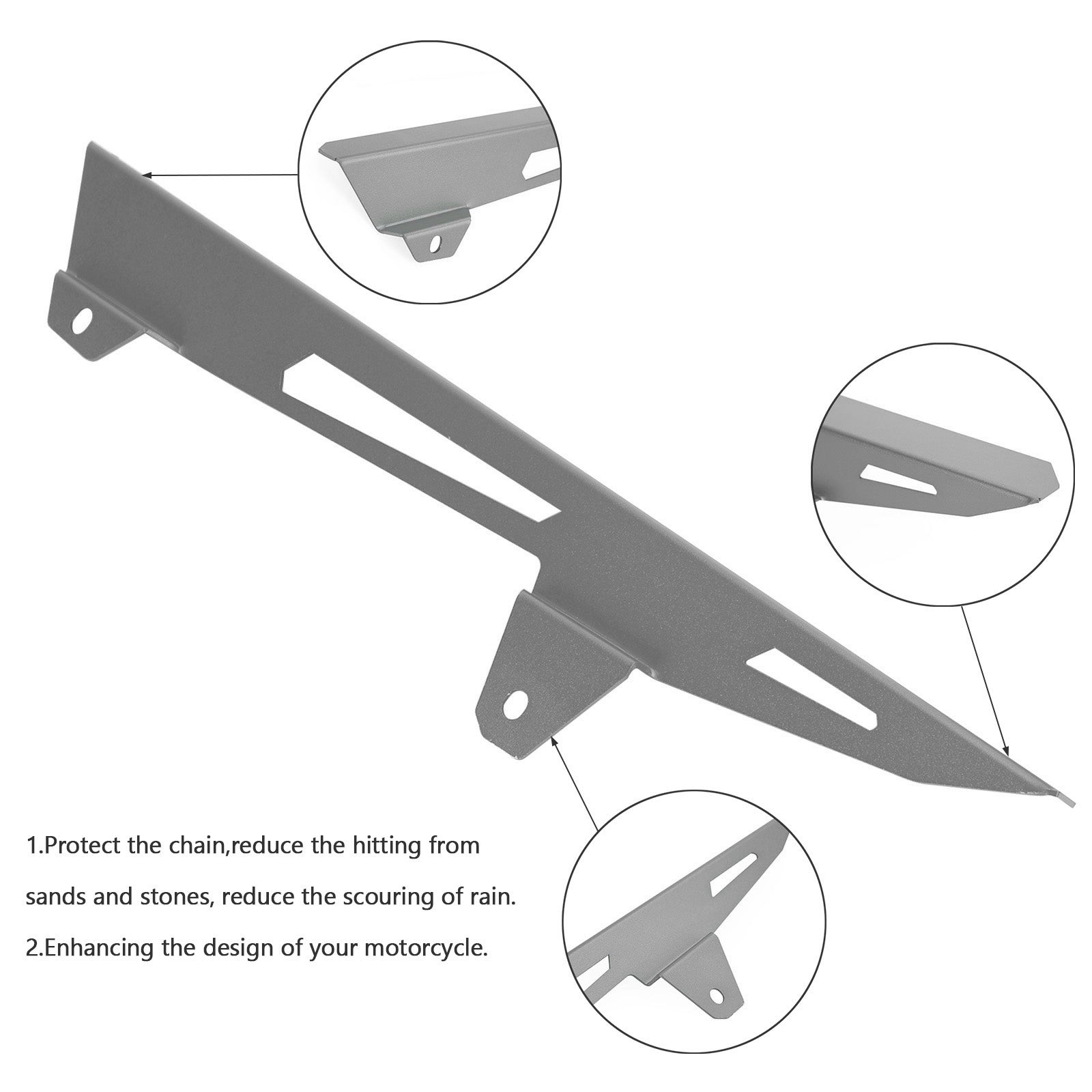 11-21 Kawasaki Z1000SX NINJA 1000 Z1000 Sprocket Chain Guard Cover