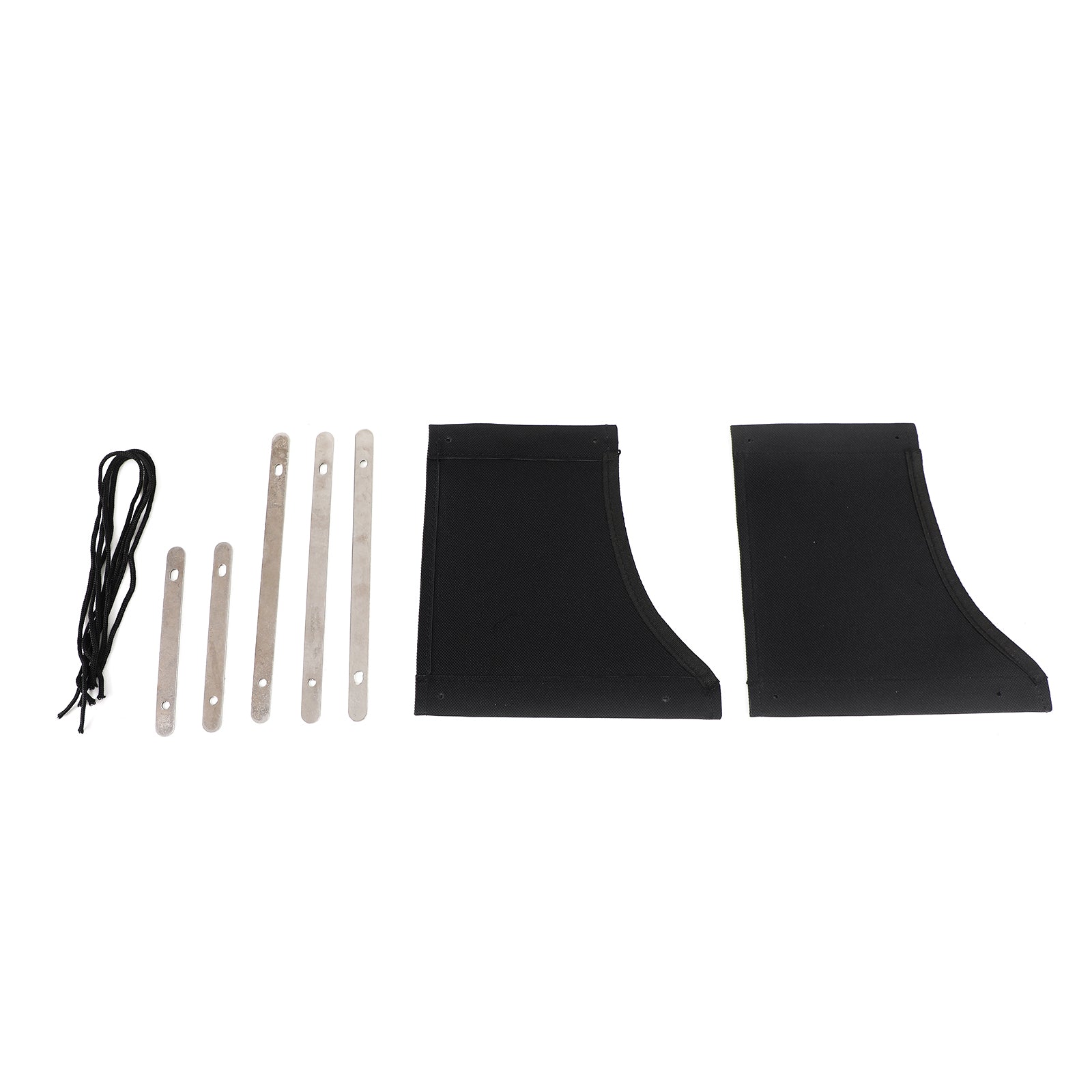 6 x 9 Højttalerlåg Vivid Black Saddlebag til Harley Touring 1994-2013 Generisk