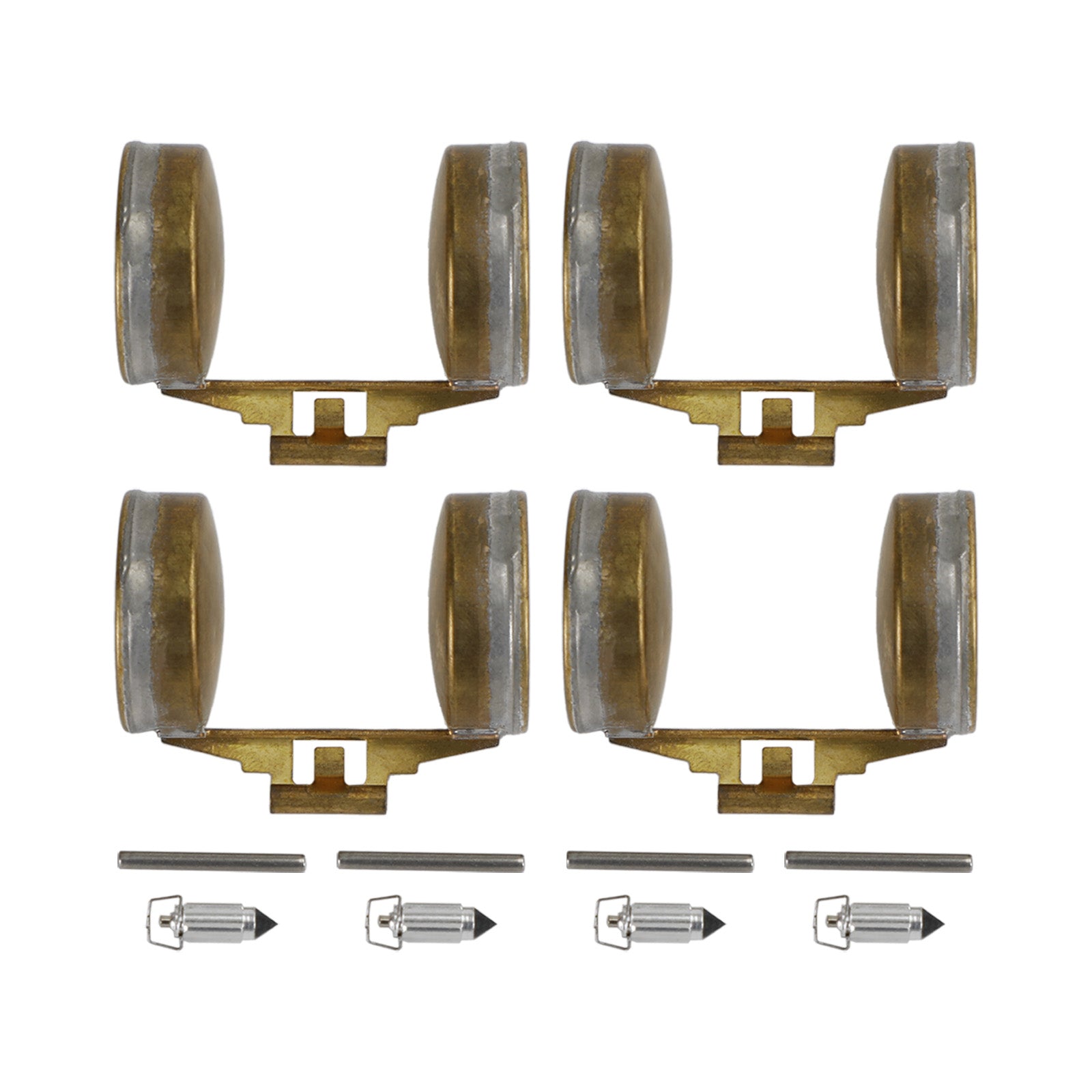 Kit di riparazione carburatore 4X galleggiante adatto per Honda CB100 CB350 XL100 XL125 XL175 SL100 generico