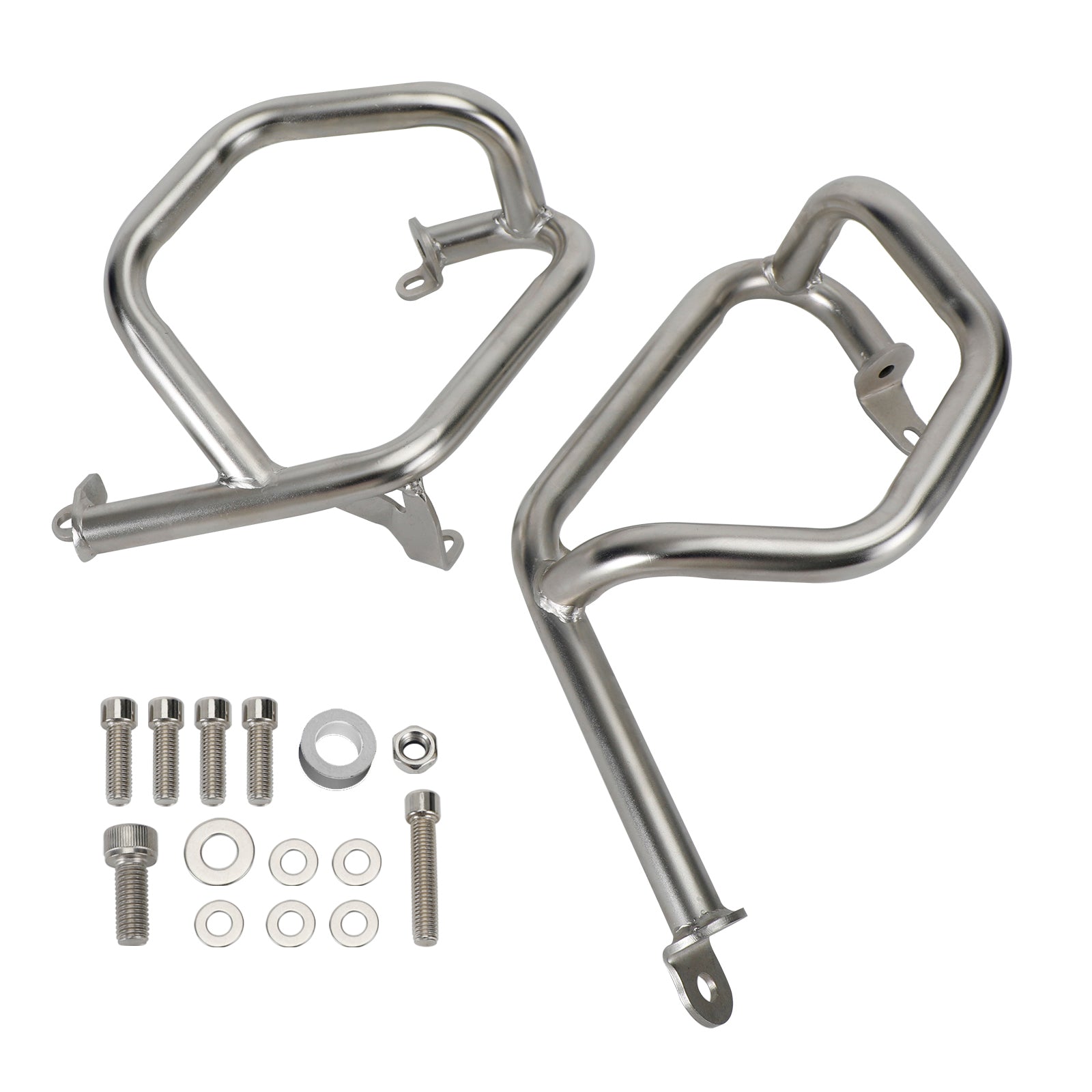 Engine Protect Guard Frame Lower Crash Bar For BMW F750Gs F850Gs 18-22 19 Silver