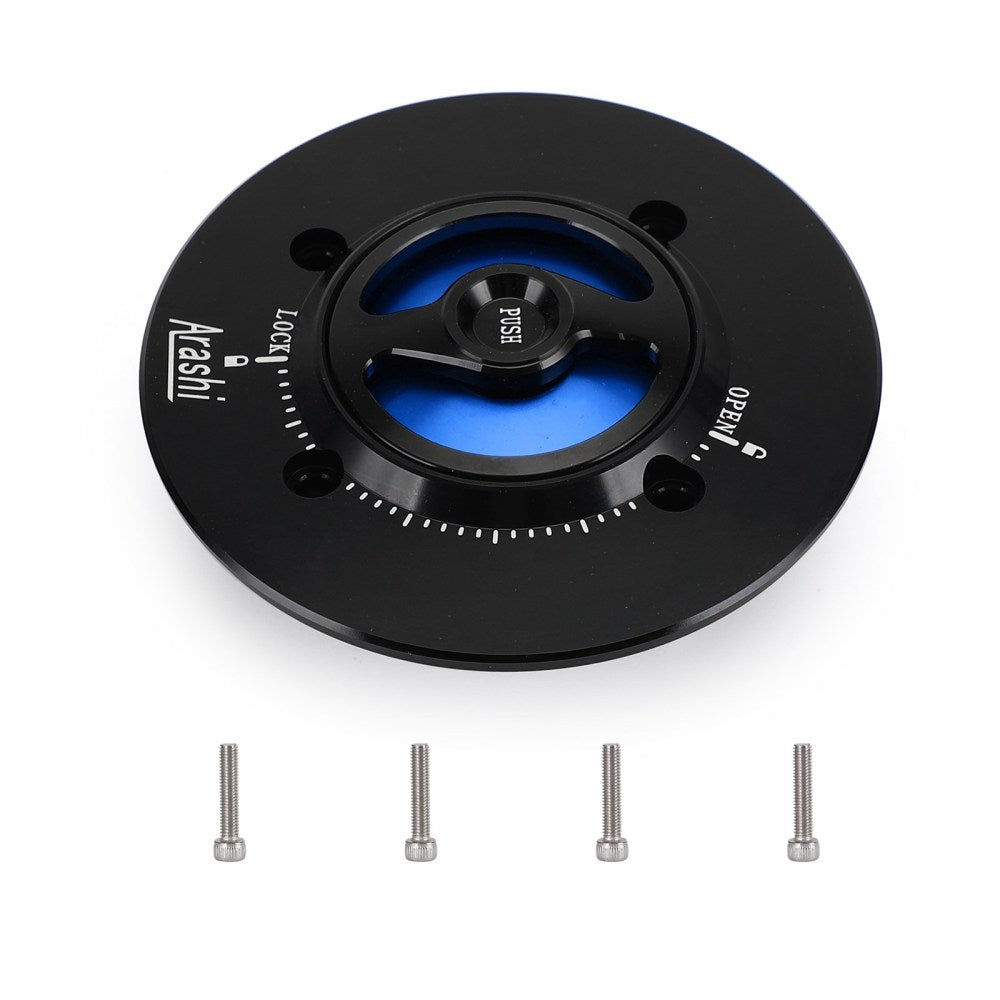 Tappo serbatoio carburante senza chiave per Kawasaki Ninja 400 EX 400 G 2018-2019