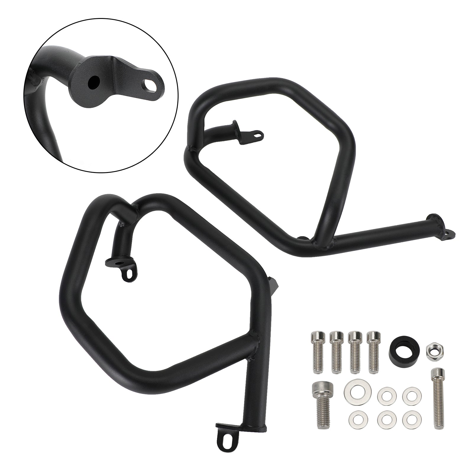 Engine Protect Guard Frame Lower Crash Bar For BMW F750Gs F850Gs 18-22 19 Silver