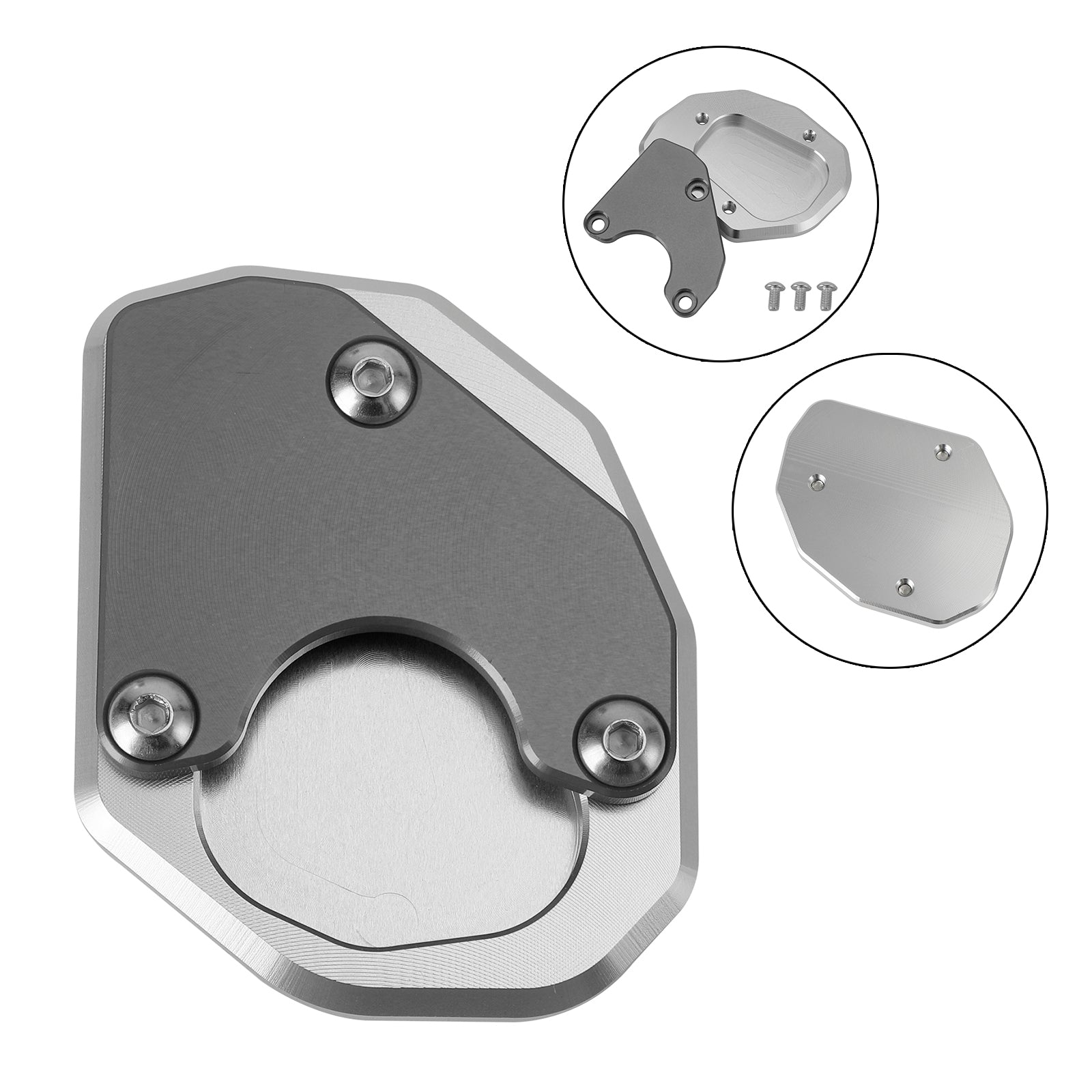 21-22 Trident 660 Kickstand Enlarge Plate Pad