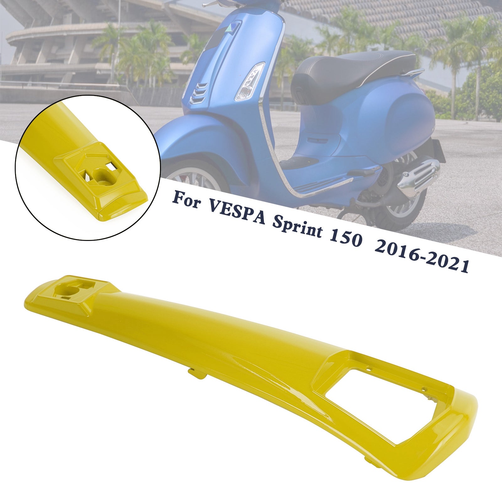 Carenatura copertura clacson in ABS per VESPA Sprint Primavera 125/150 2014-2021