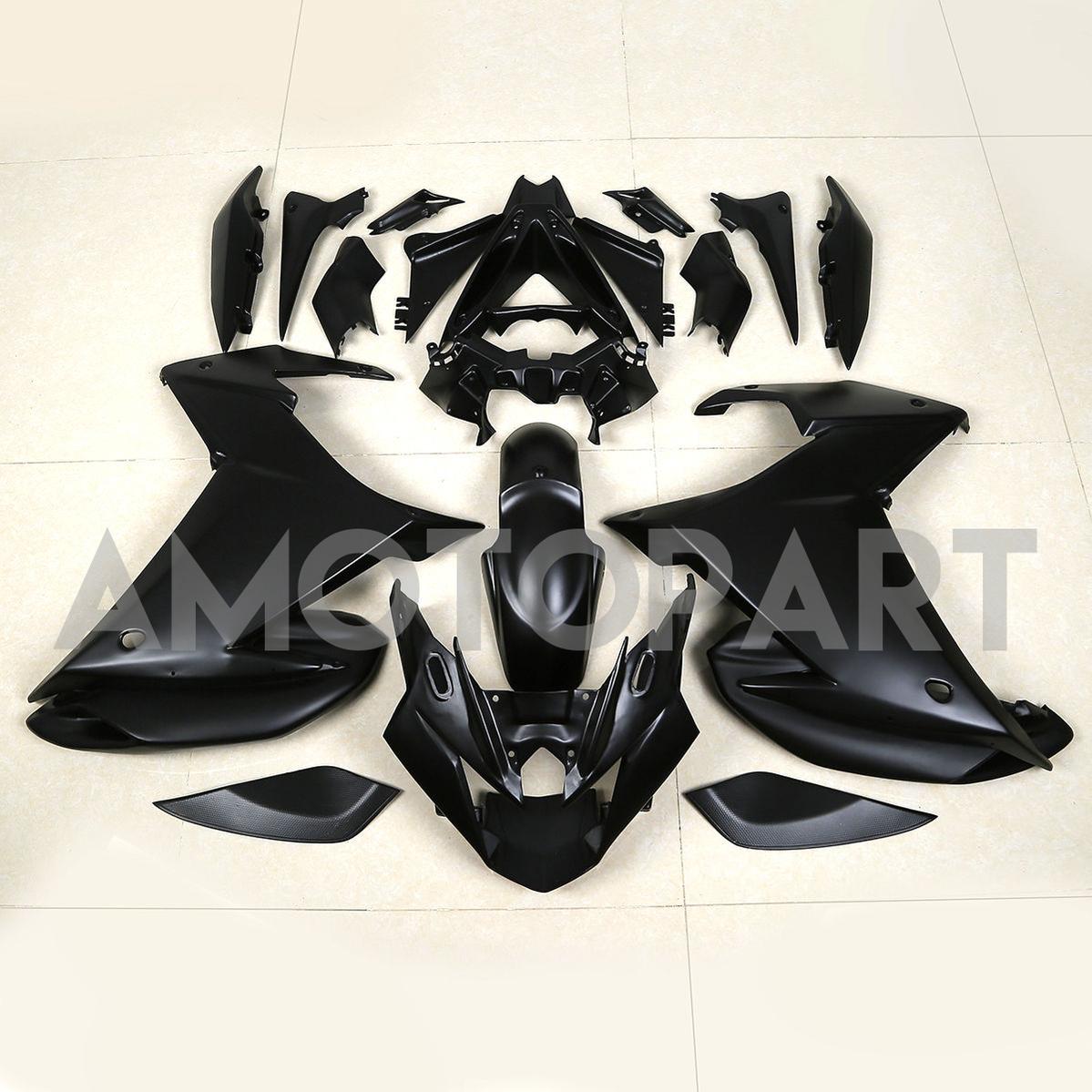 Amotopart 2009-2015 Yamaha FZ6r
Kit de carénage noir Matt