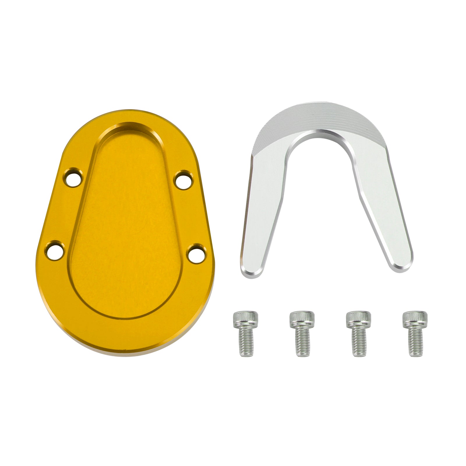 13-20 Vespa Sprint dan Primavera 150 Pata de cabra Almohadilla de extensión de caballete lateral