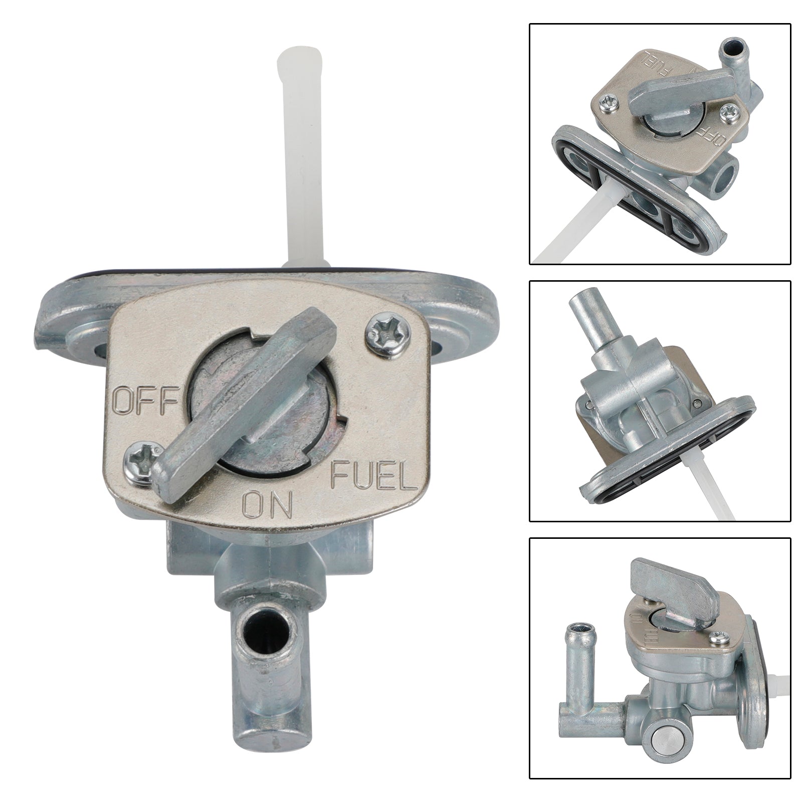 Valvola del rubinetto del carburante del serbatoio del gas Rubinetto adatto per Kawasaki KX125 KX250 92-98 51023-1182 Generico