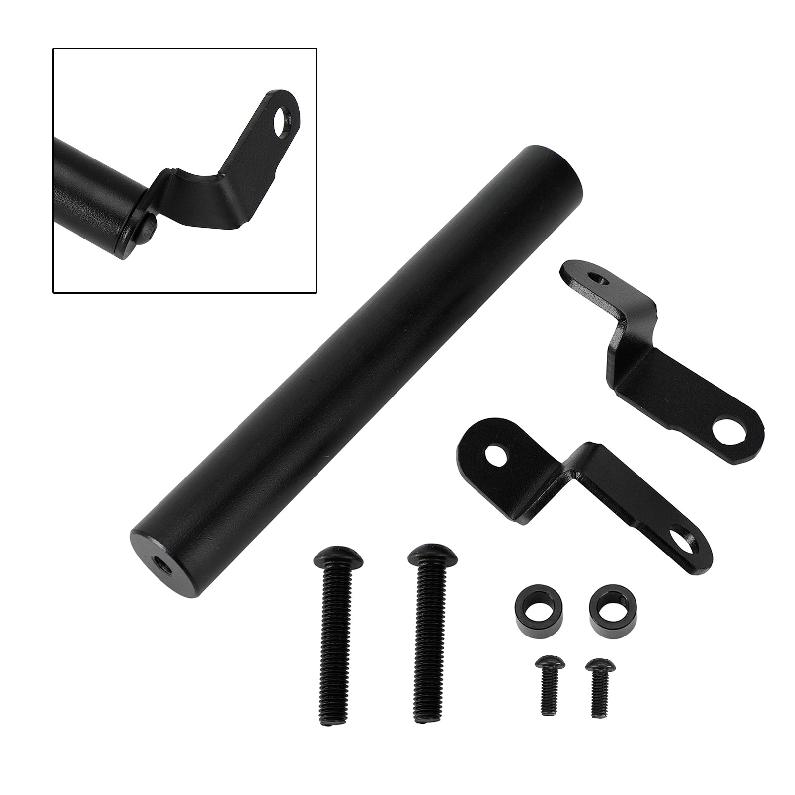 Telefonnavigeringsfäste GPS-förlängningsfästet svart för Suzuki GSX-R 125 2018+