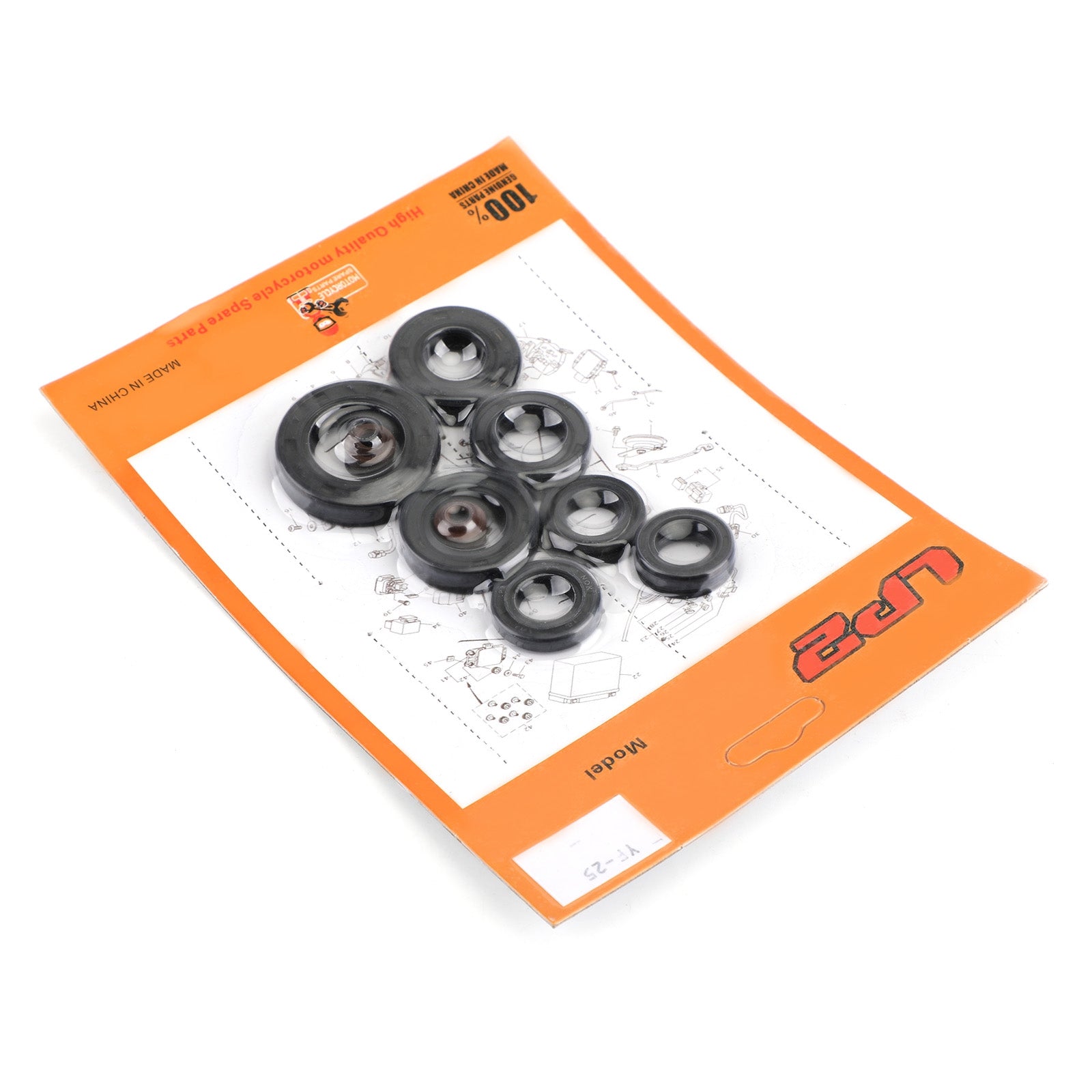 Kit completo paraolio motore 9 pezzi per Honda XL185 XL185S XL200R 79-93 generico