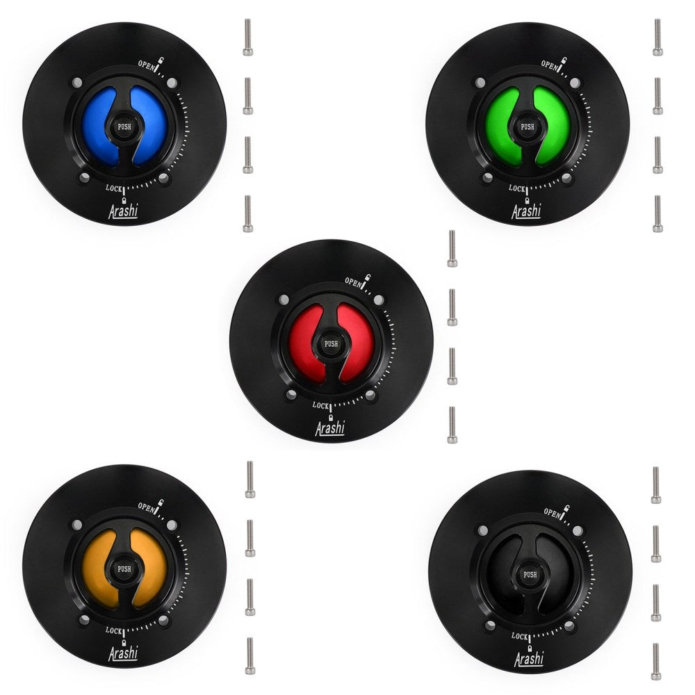 Tappo serbatoio carburante senza chiave per Kawasaki Ninja 400 EX 400 G 2018-2019