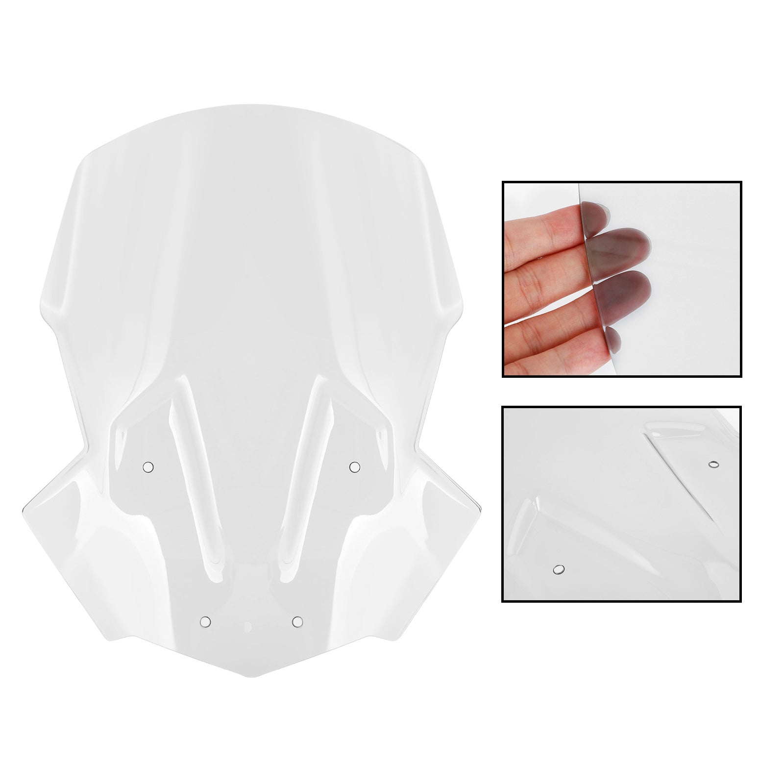 Parabrisas apto para TRIUMPH Tiger 800 XC/XR/XRX/XRT/XCX/XCA 2018-2021 genérico