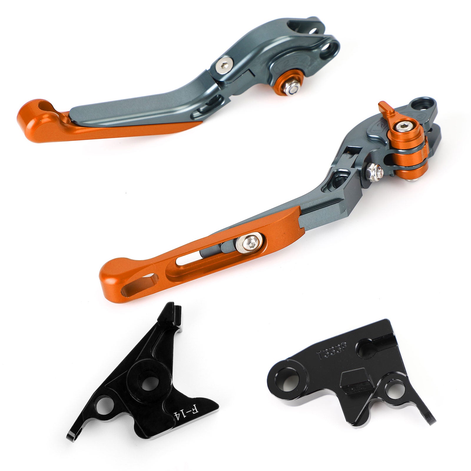 Justerbar udvidelig bremsekoblingshåndtag til Trident 2022 Bobber 17-19 Tiger 800 Generisk